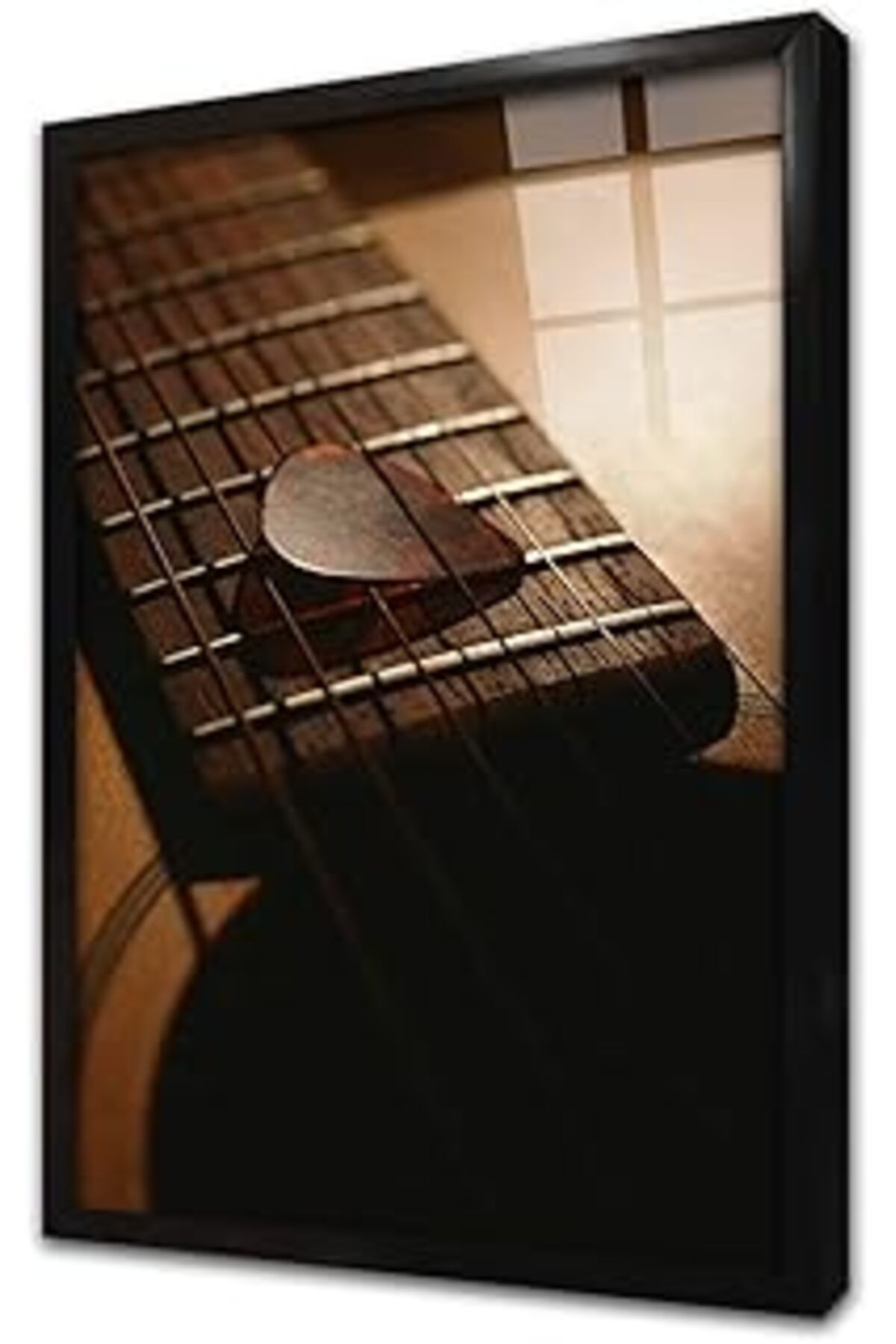 Pazarcan Gitar Çerçeveli Cam Tablo 60X90 Cm Ca08045