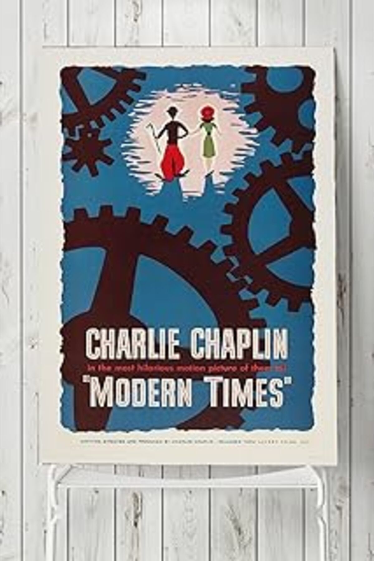 Pazarcan Postermanya (Pster6701) Modern Times-Asri Zamanlar Film Afişi Poster (70X100Cm)
