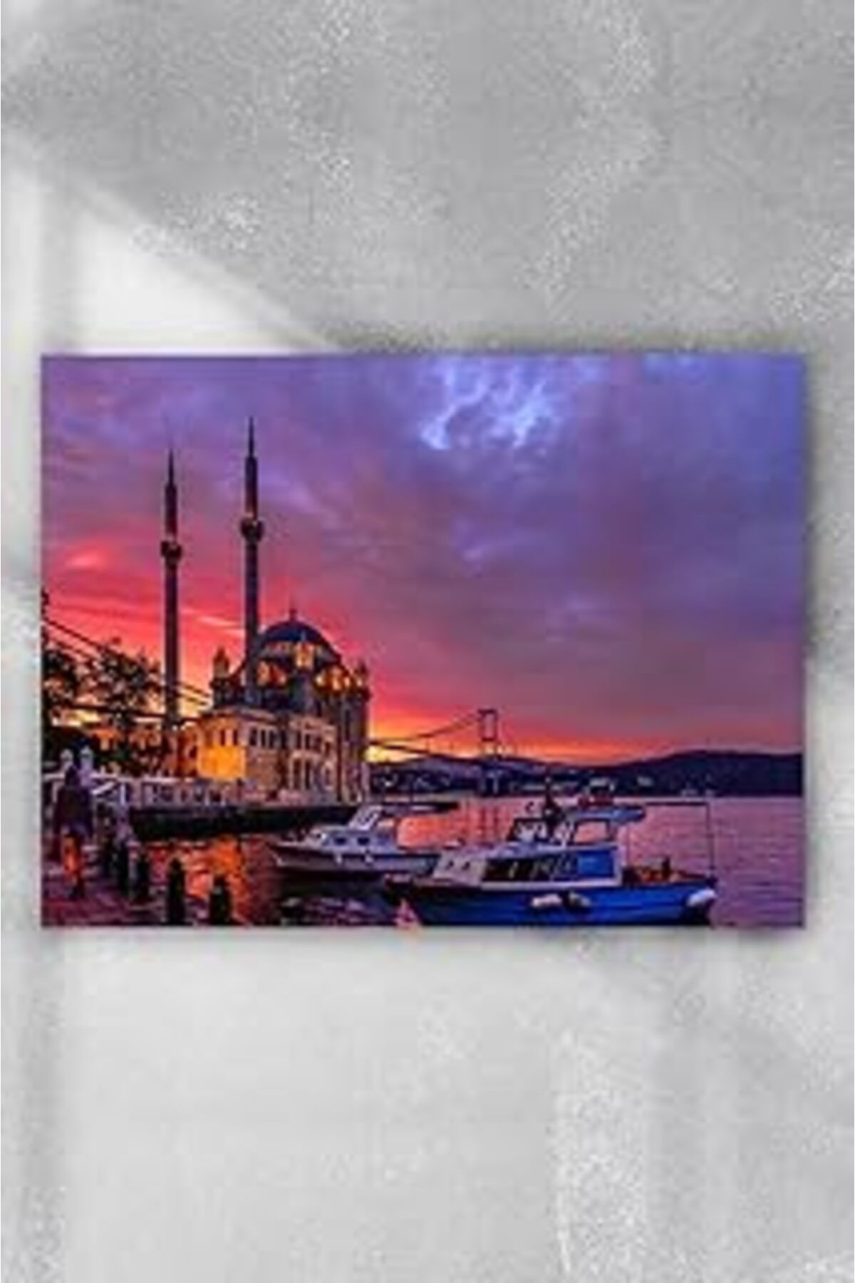 Pazarcan Postermanya (Pster9106) Istanbul Boğazı Manzara Poster (80X115Cm)