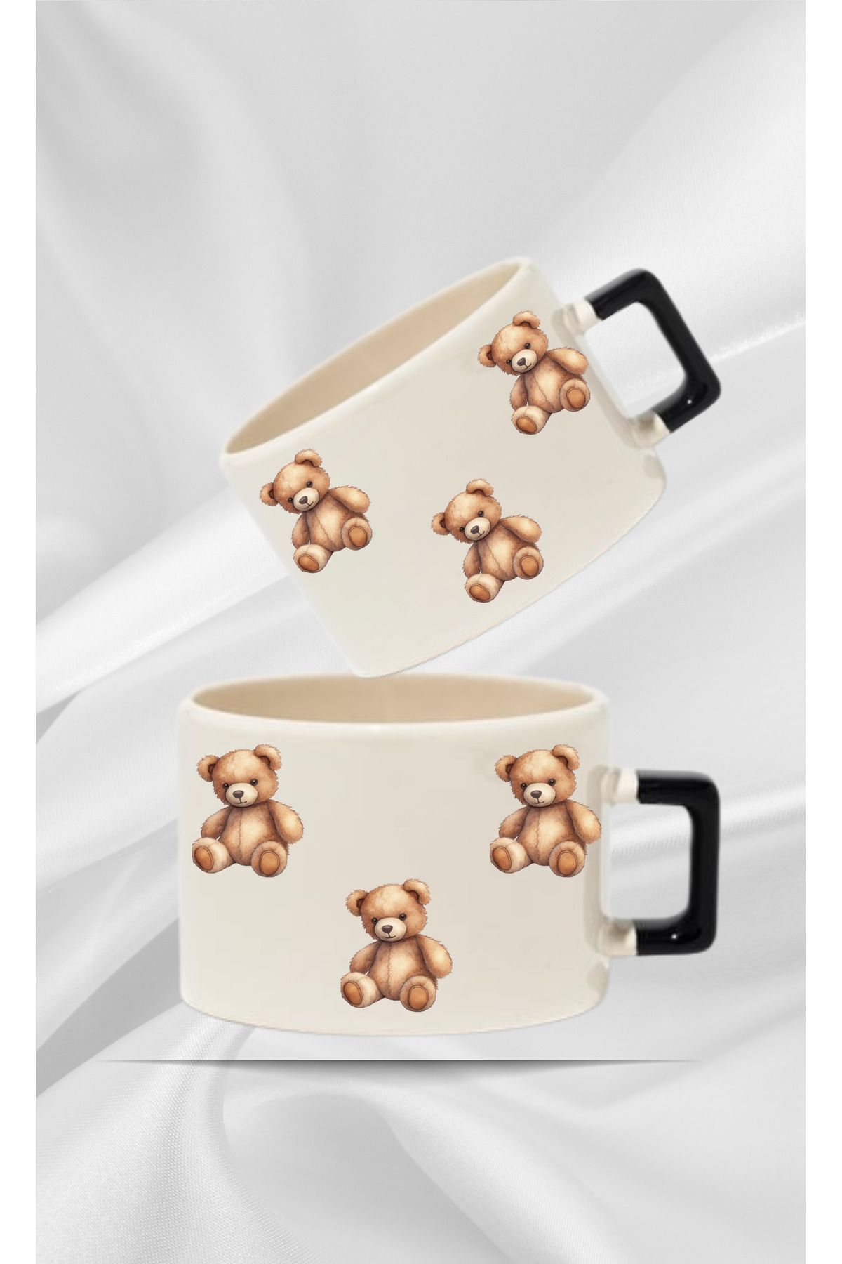 Store 🧸 Sevimli Ayıcıklı Kupa Bardak | Kahve Keyfinize Neşe Katın!- Fincan
