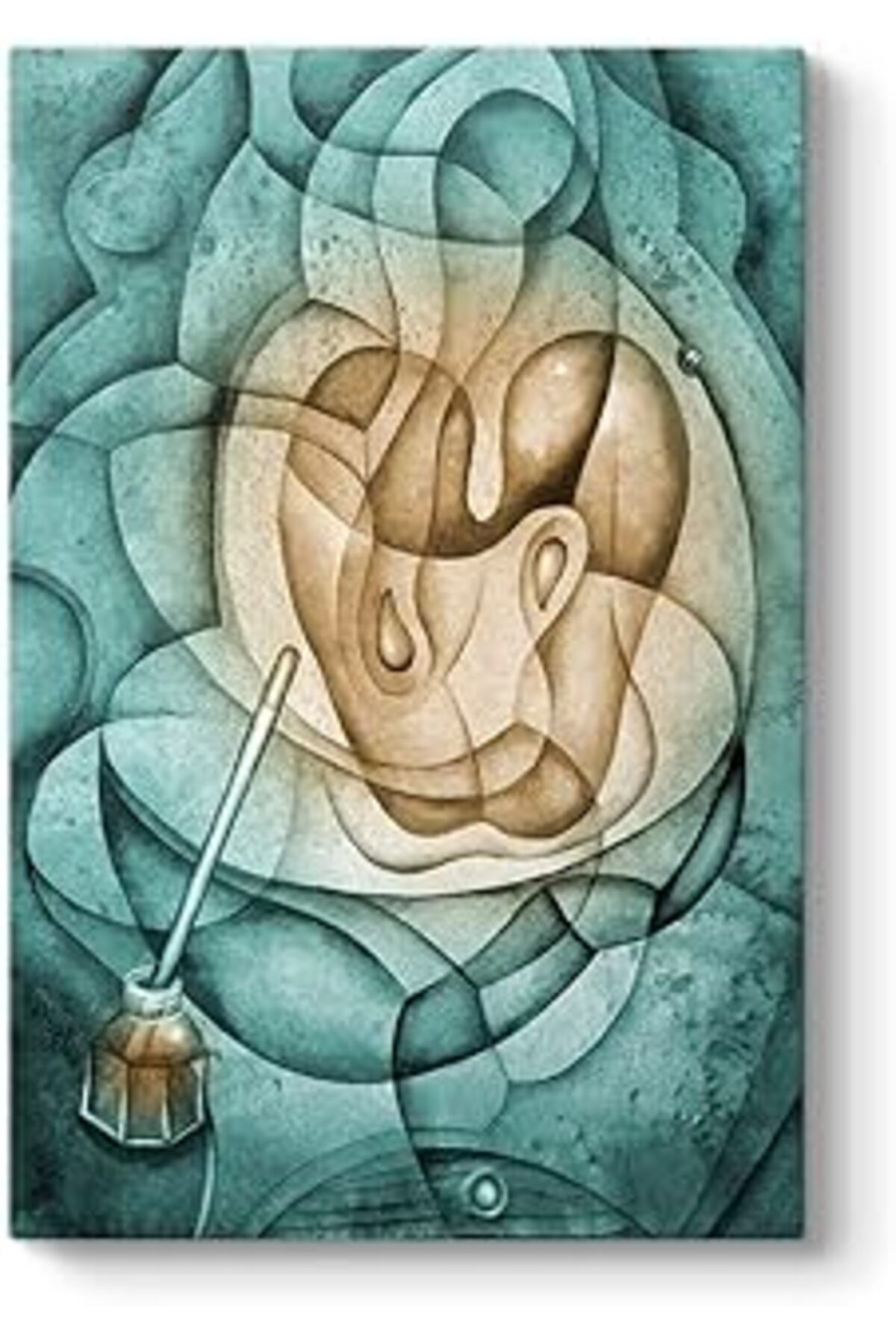 Pazarcan Tabloshop Soyut Çizim Tablo 50 X 75