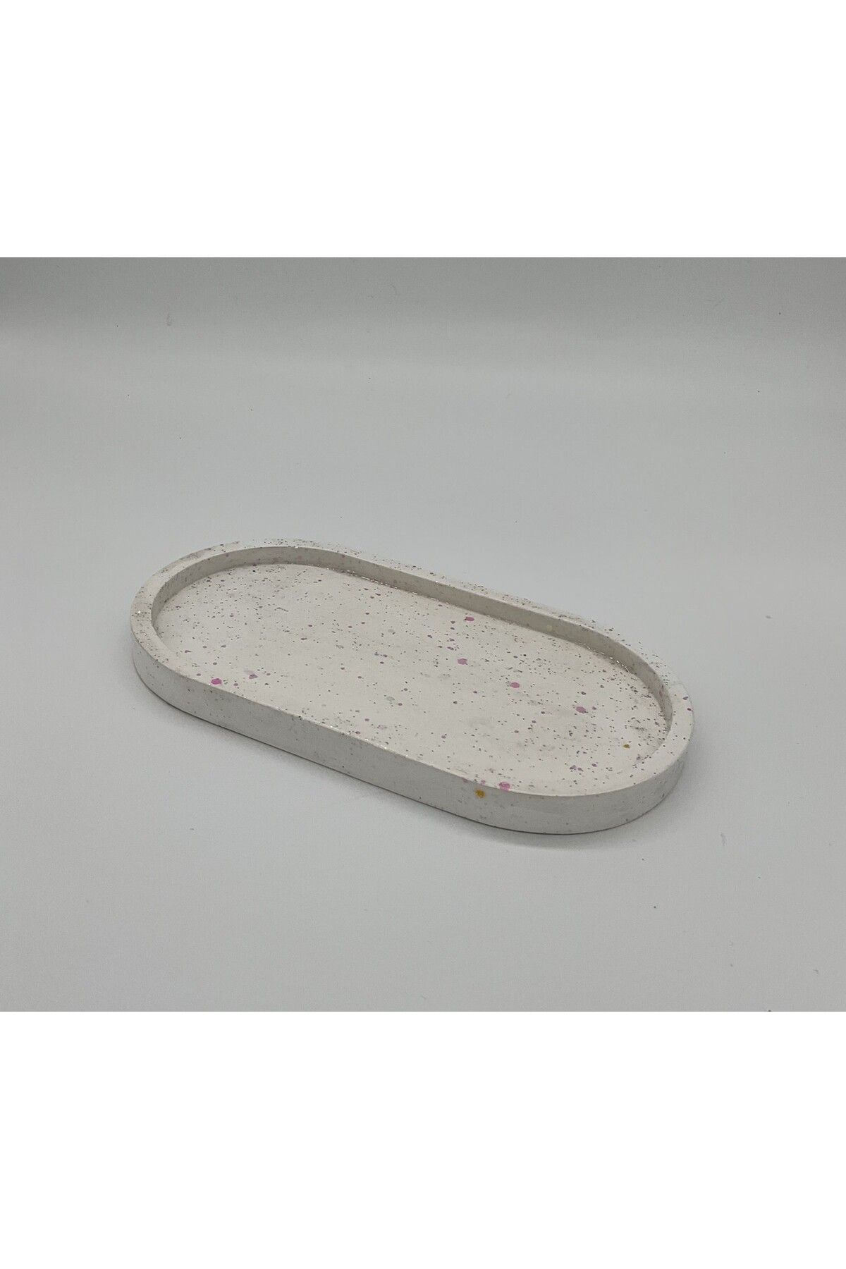 Saturnay Oval Dekoratif Sunum Tabağı