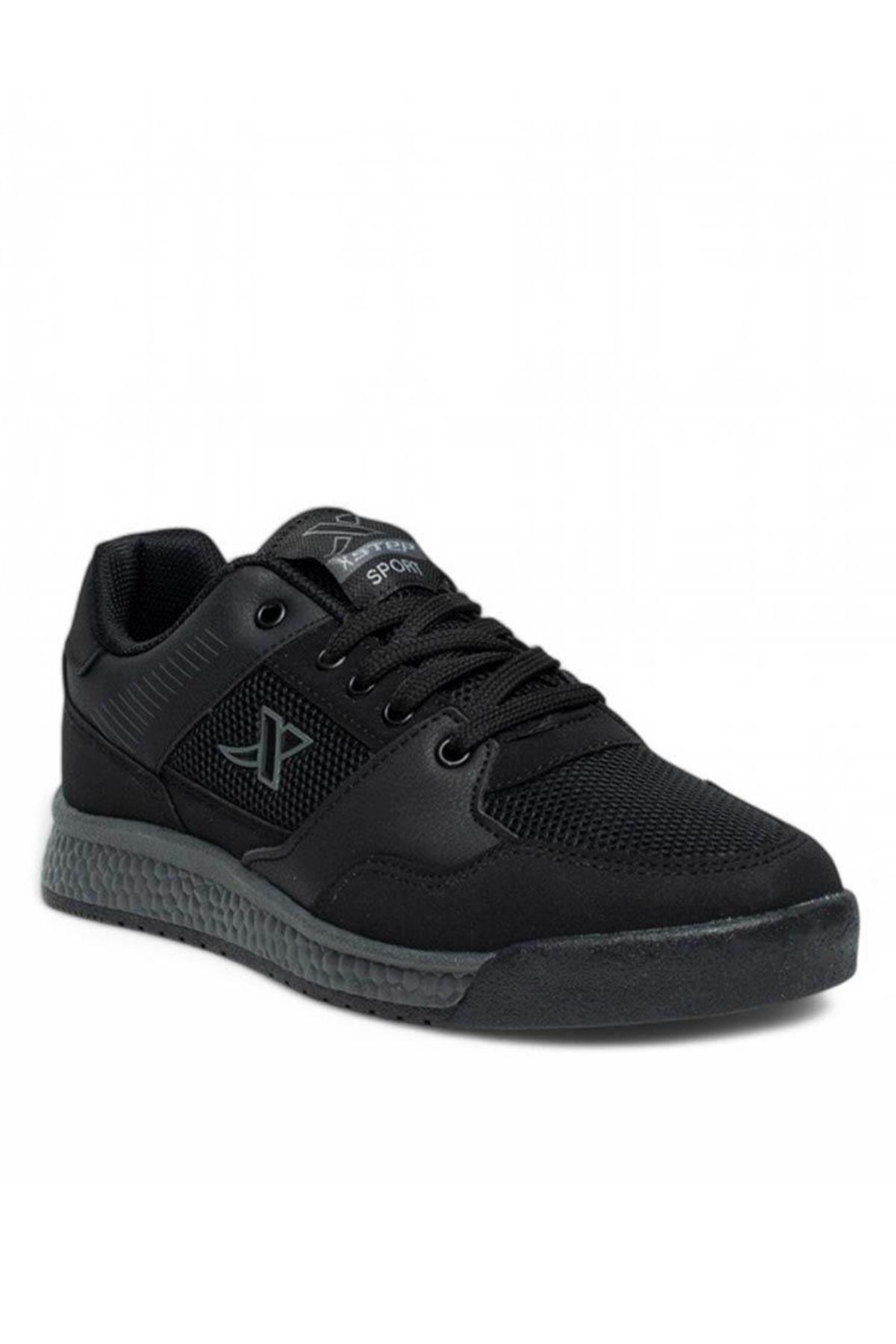 Giyyin Sneaker Spor Ayakkabı Siyah Günlük Unisex Floti Konforlu Hava Alan Kaliteli Bağcıklı Ortopedik