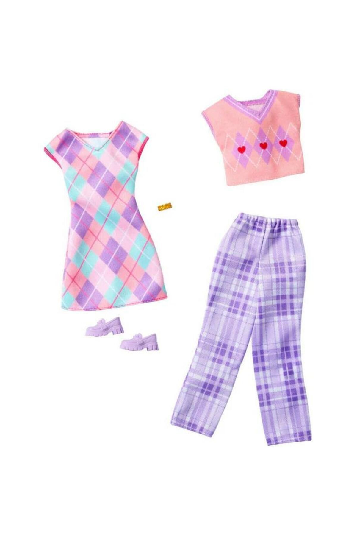 Barbie 'nin Kıyafet Koleksiyonu 2'li Paketler GWF04-HYV06