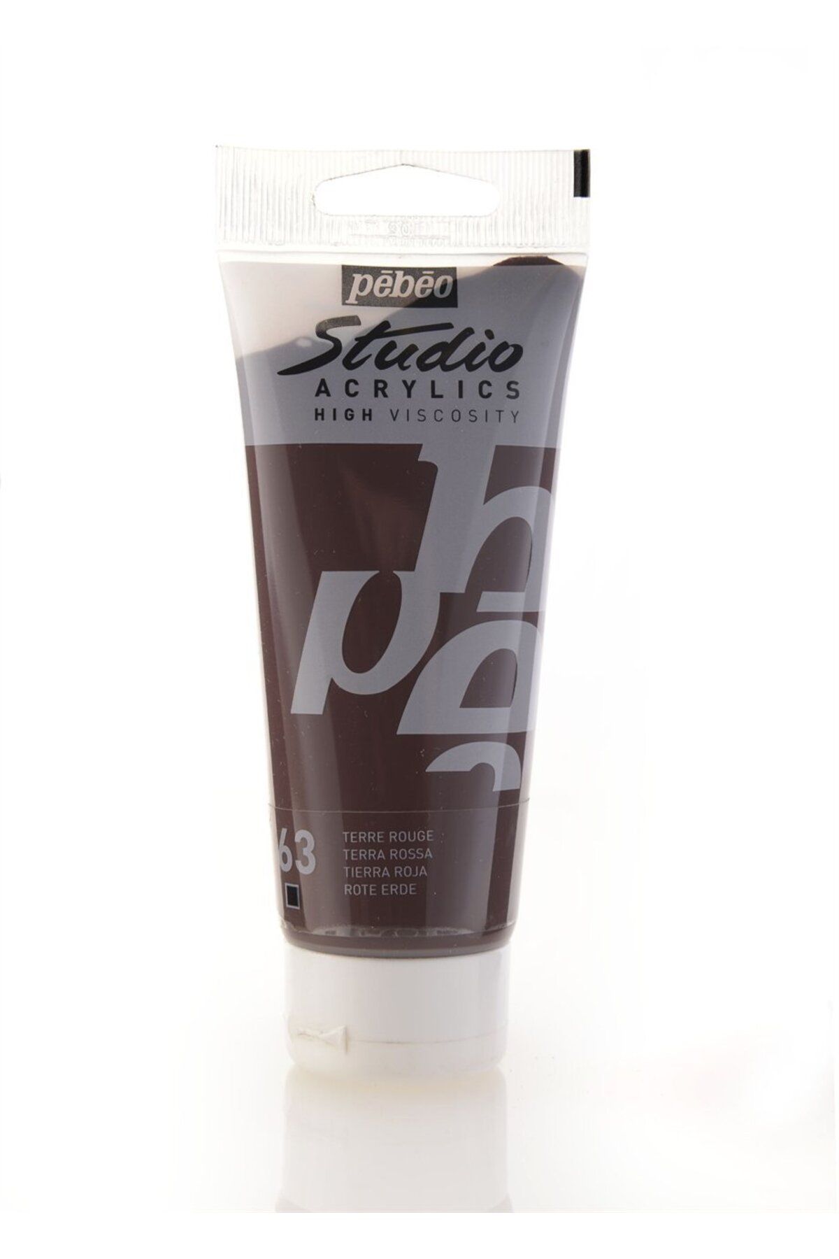 Pebeo xl Studio Pro. Akrilik Boya 100ml 63 Terra Rossa