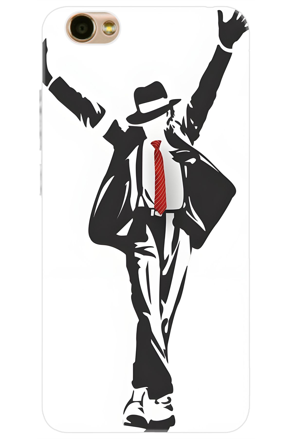 Ceppare Vestel Venüs E3 Uyumlu Kılıf Desen Baskılı Silikon Michael Jackson STK:705 CP-VRSfLsf