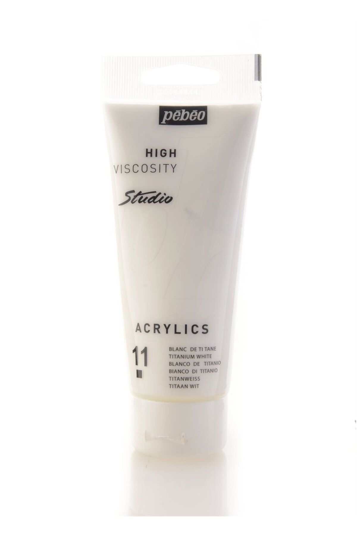 Pebeo xl Studio Pro. Akrilik Boya 100ml 11 Titanium White