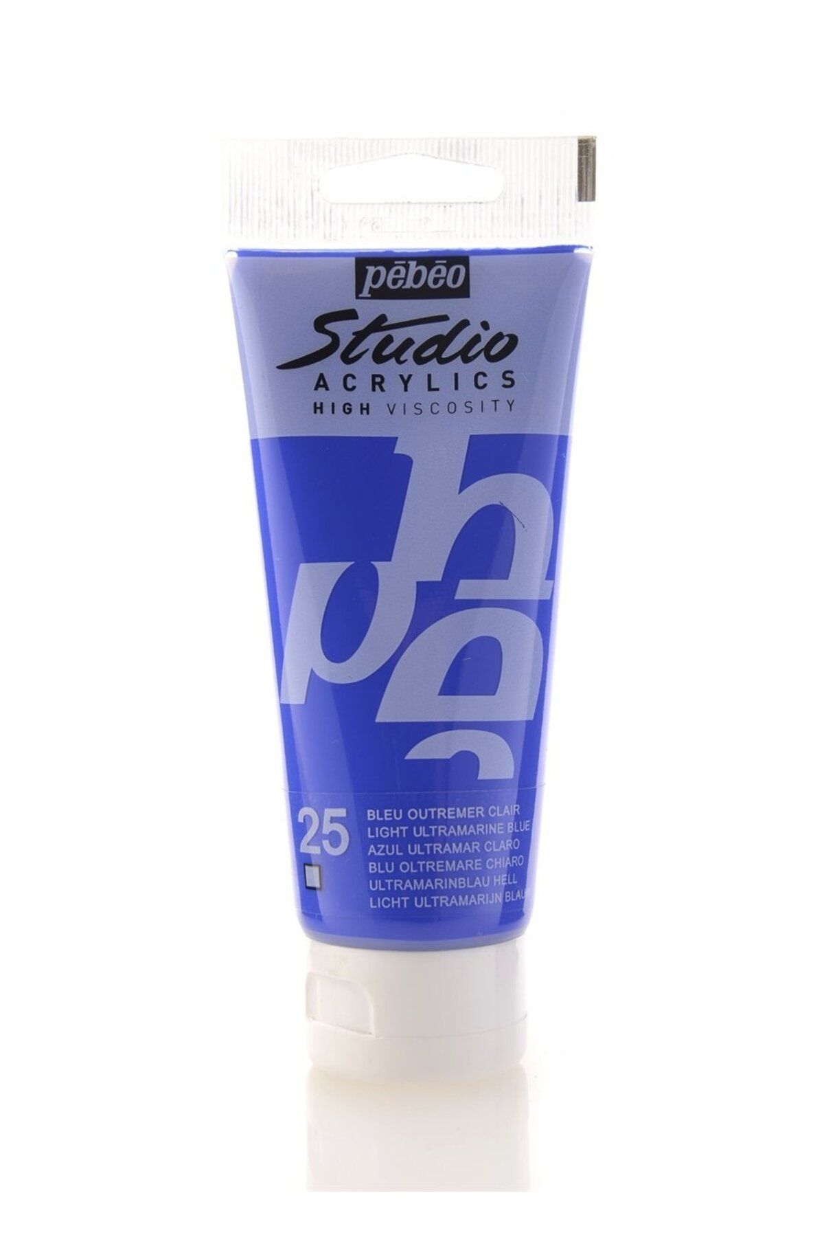 Pebeo xl Studio Pro. Akrilik Boya 100ml 25 Light Ultramarine Blue