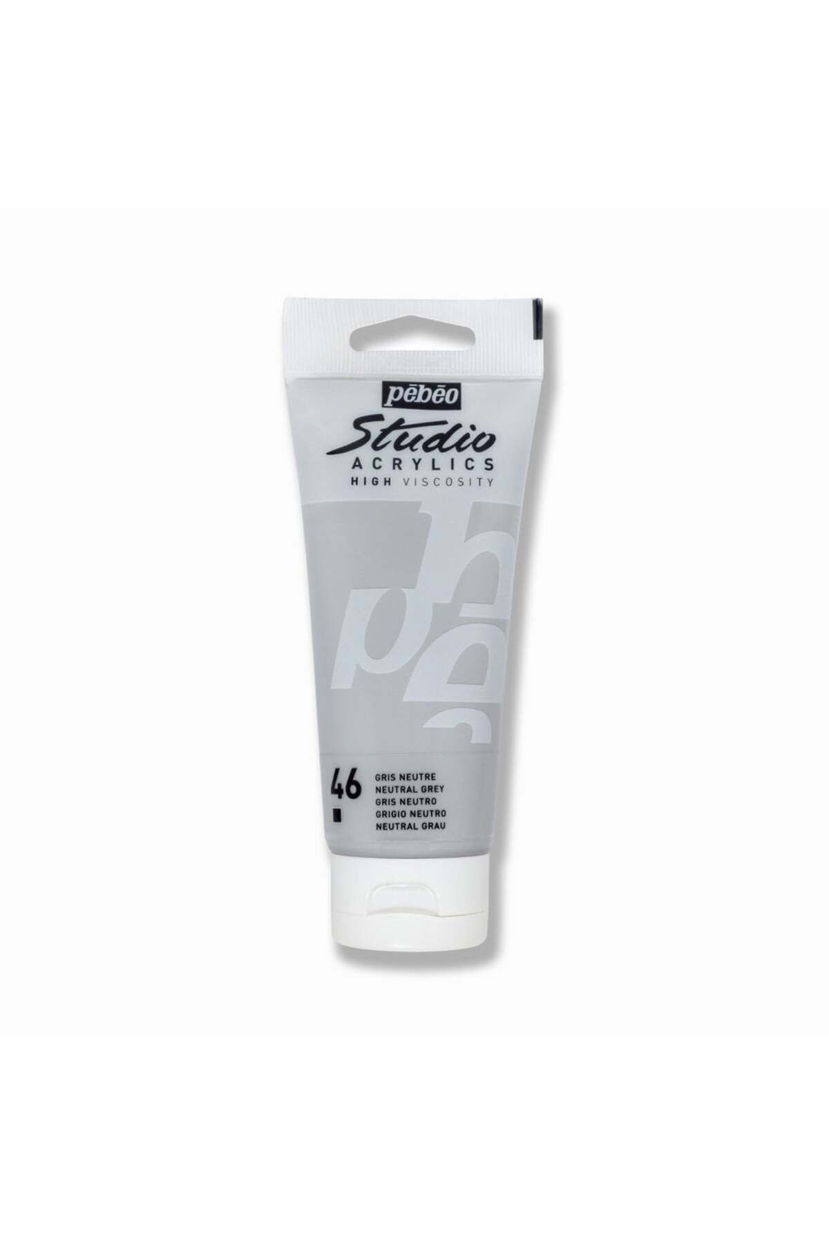 Pebeo xl Studio Pro. Akrilik Boya 100ml 46 Neutral Grey