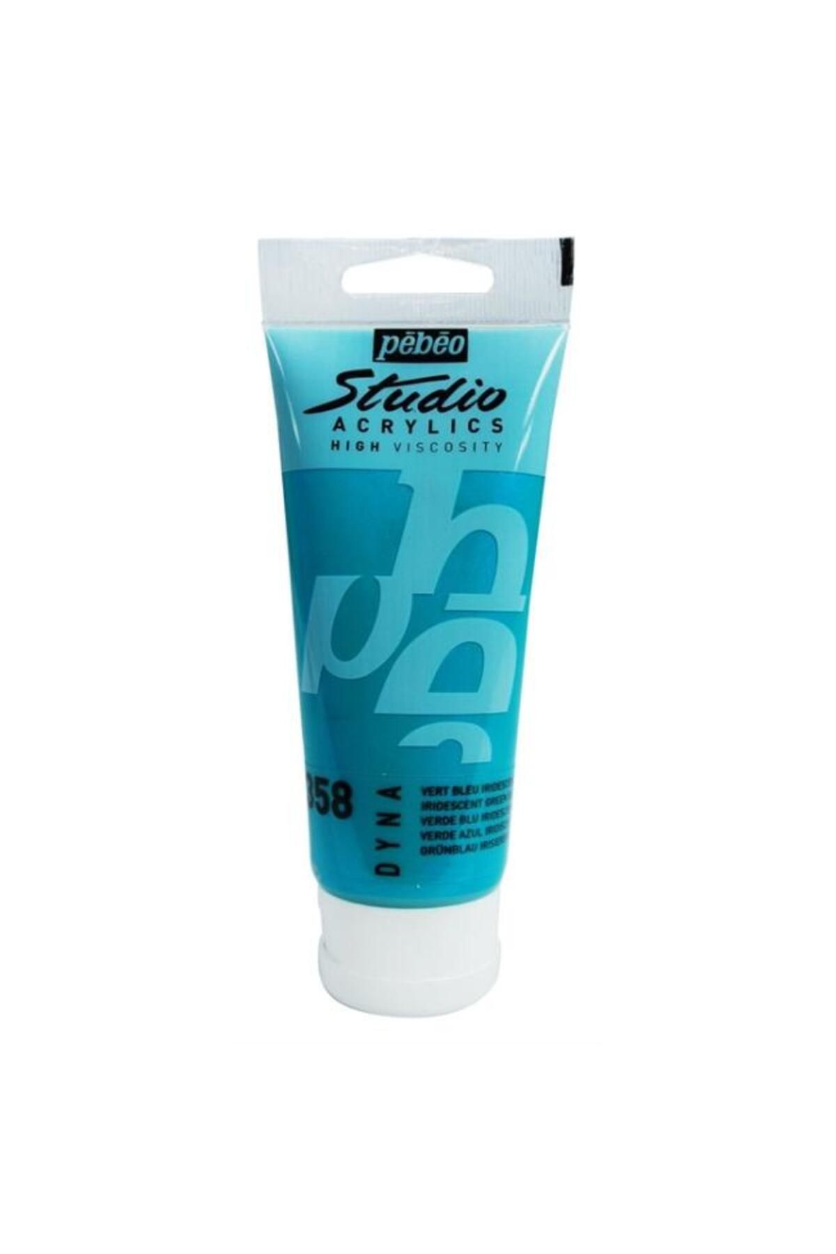 Pebeo xl Studio Pro. Akrilik Boya 100 ml Iridescent Green Blue 358