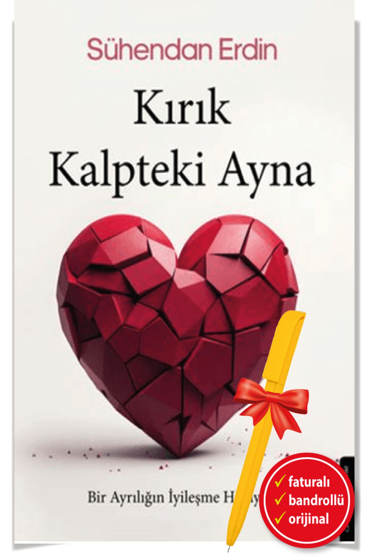 Destek Yayınları Alfa Kalem+ Kırık Kalpteki Ayna-Bir Ayrılığın İyileşme Hikayesi (Sühendan Erdin)-Yeni Destek Kitap