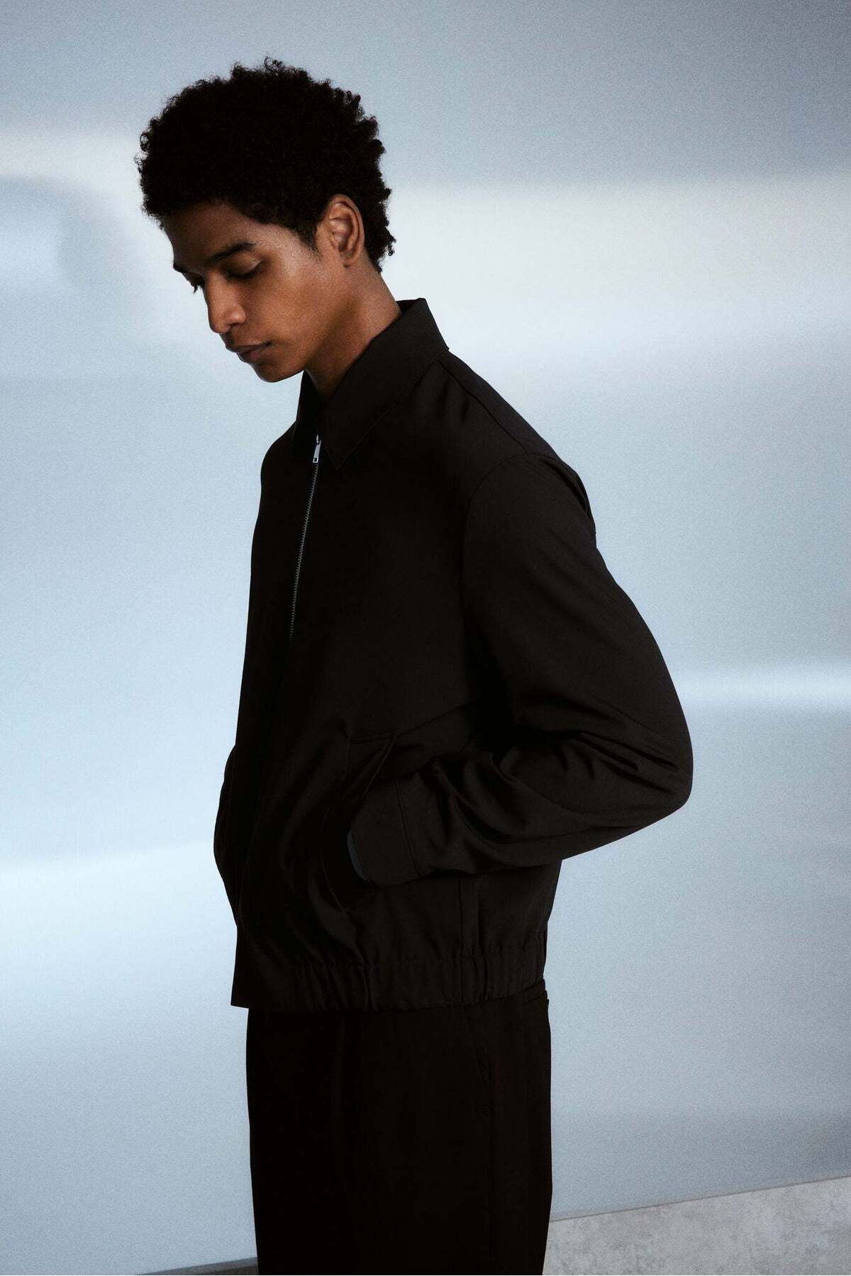 H&M-سترة تويل بقصّة عادية 3