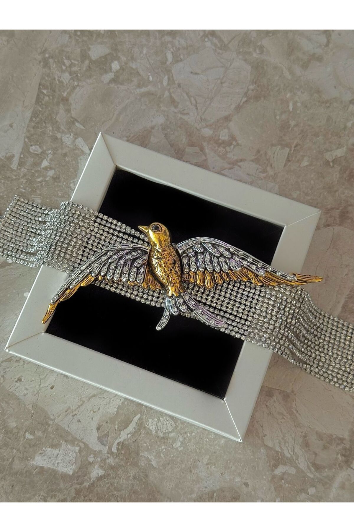 h&b design jewel Tasarım Anka Kuşu Choker