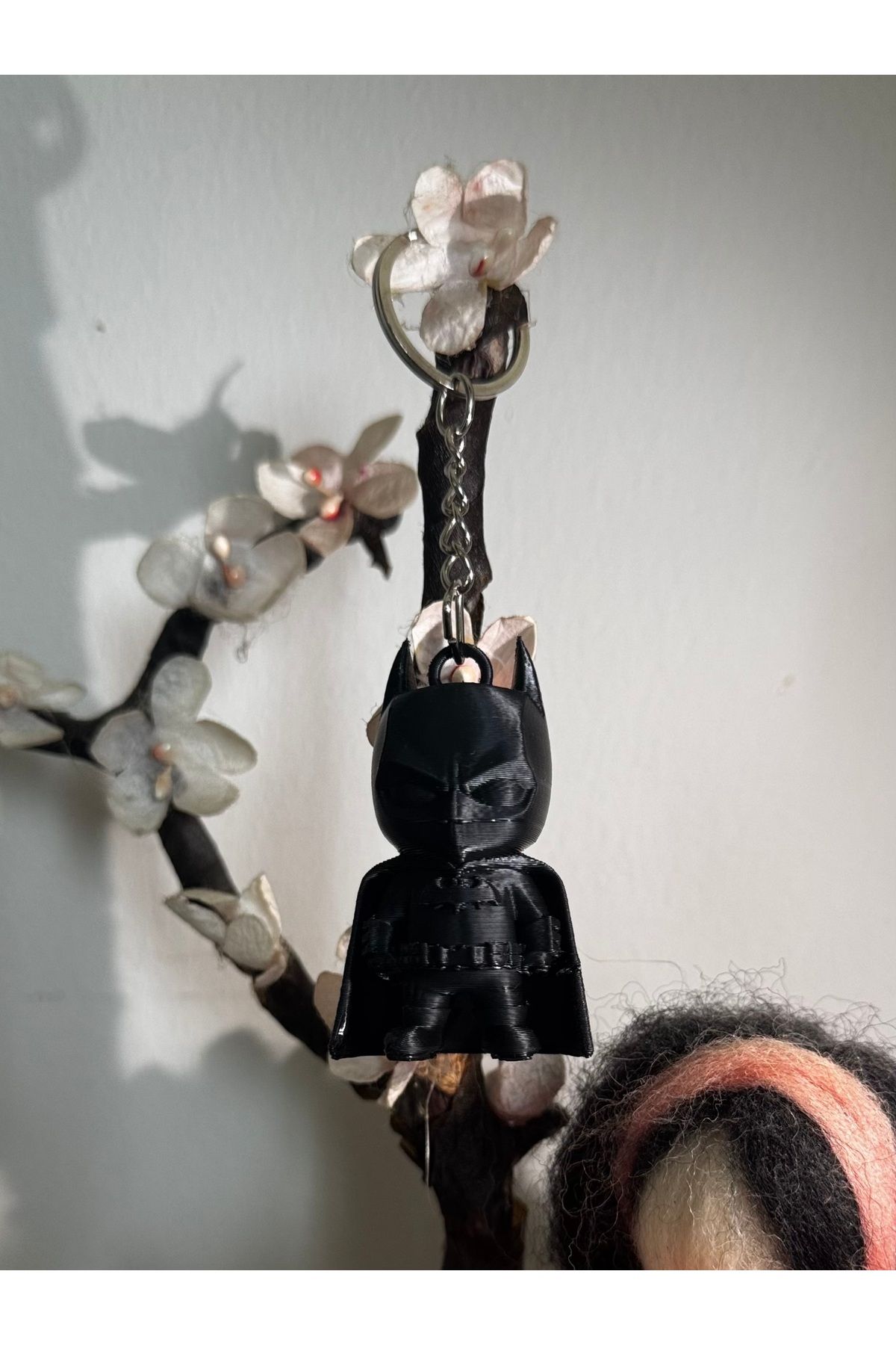 Tiny Print Batman Anahtarlık