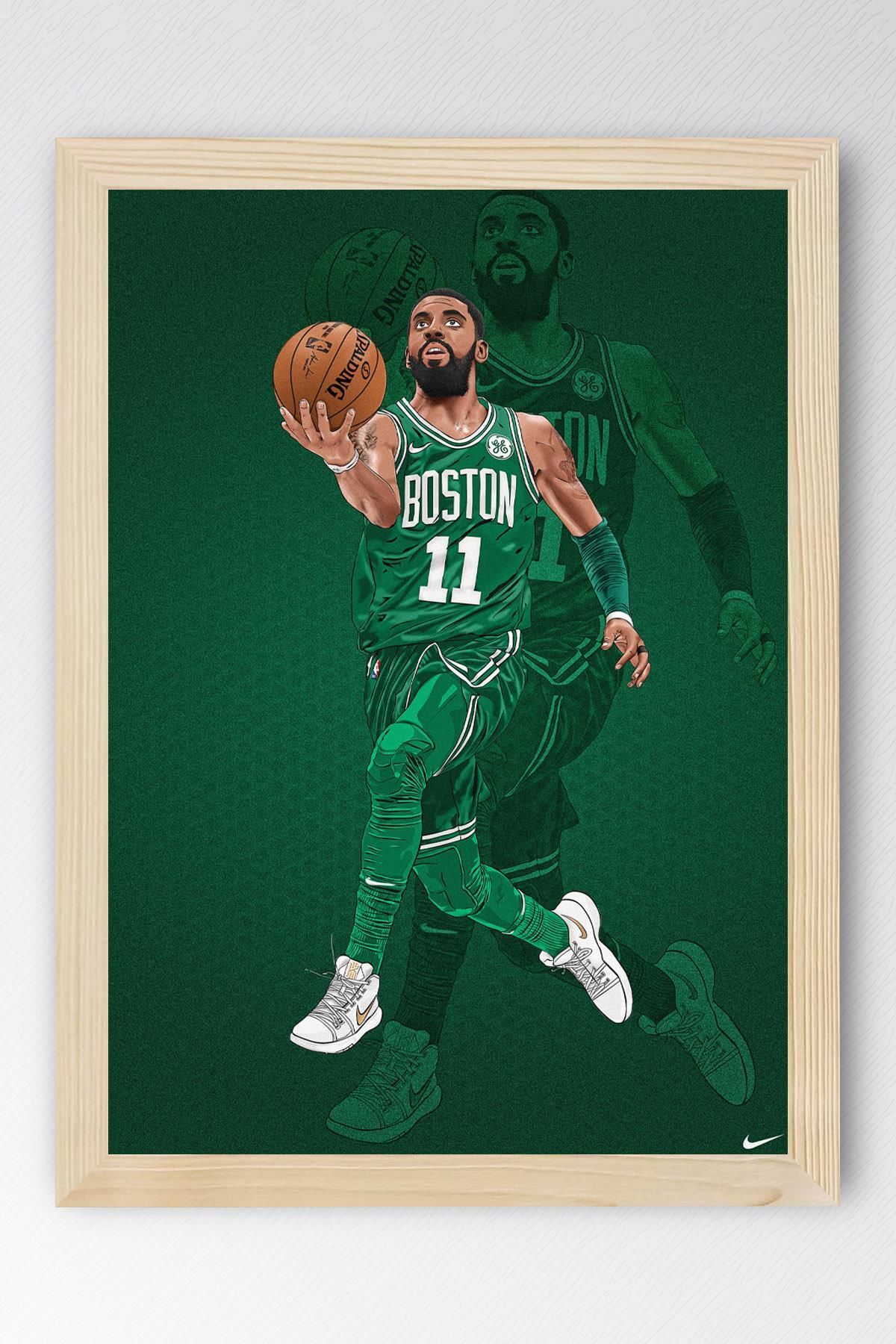 Saturn Kyrie Irving Çerçeveli Tablo - Basketbol NBA Posteri Tablo