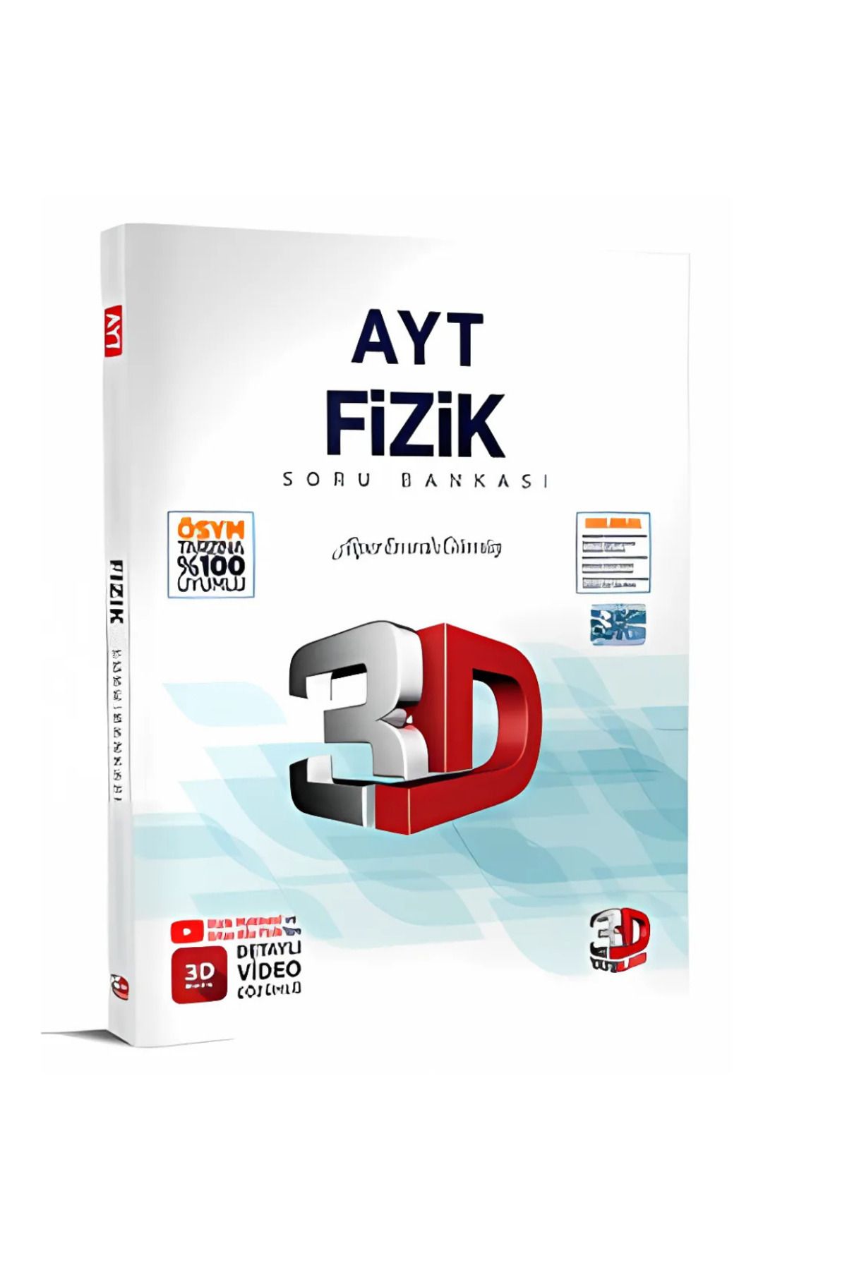3D Yayınları 2026 3D AYT Soru Bankası Fizik