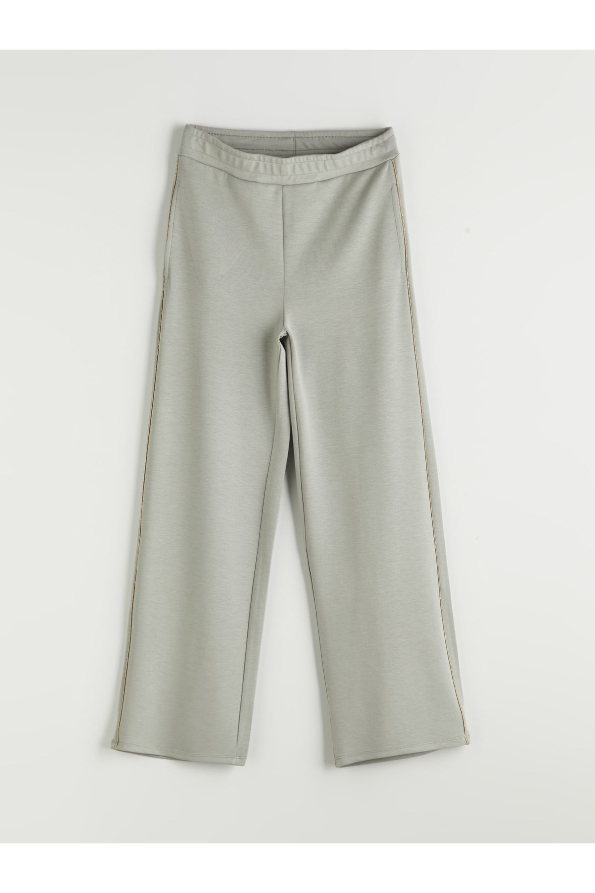 LC Waikiki-Damen-Jogginghose mit weitem Bein und elastischem Bund 5
