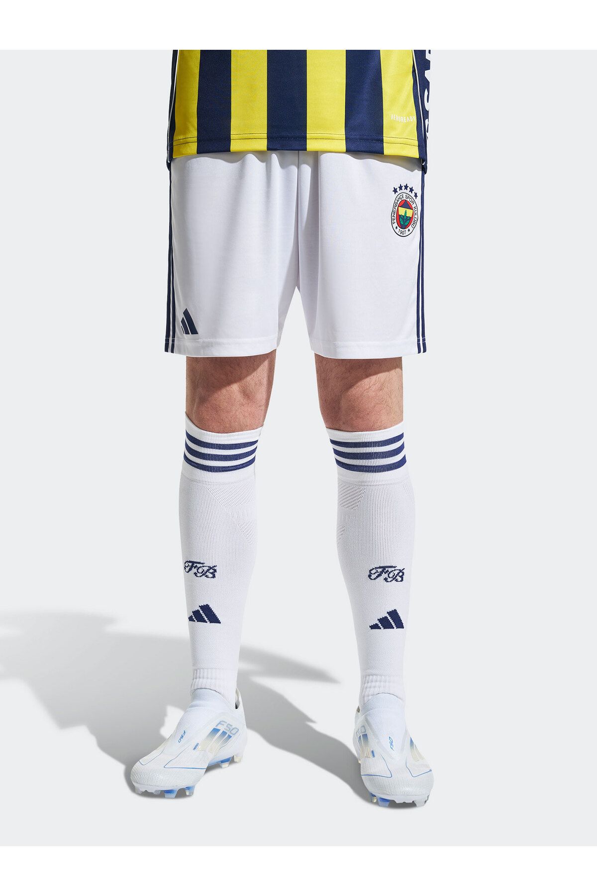 Fenerbahçe 2025/26 Yeni Sezon Beyaz Şort