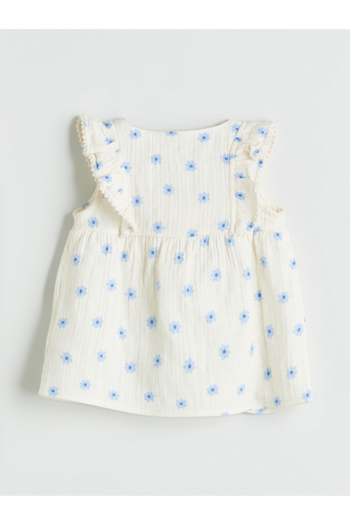 LC Waikiki-Blumen-Kinderbluse und Shorts im 2er-Pack 4