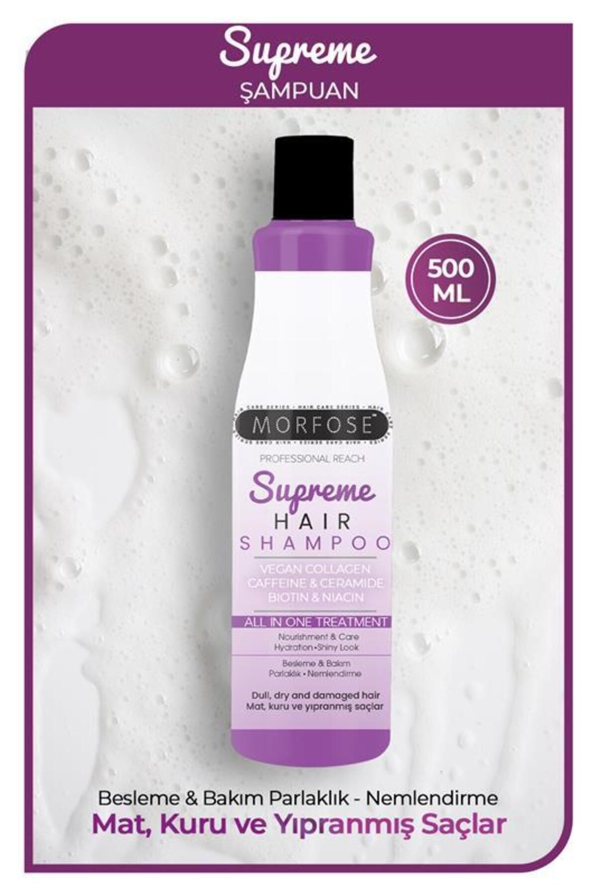 Morfose Supreme Saç Şampuanı 500 ml - Besleme, Bakım ve Parlaklık