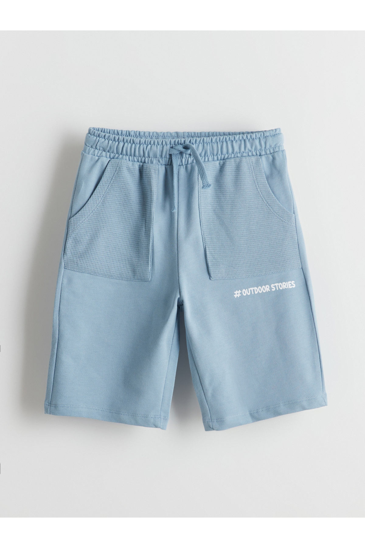 LC Waikiki-Bedrucktes Jungen-T-Shirt und Shorts mit Rundhalsausschnitt, 2er-Pack 5