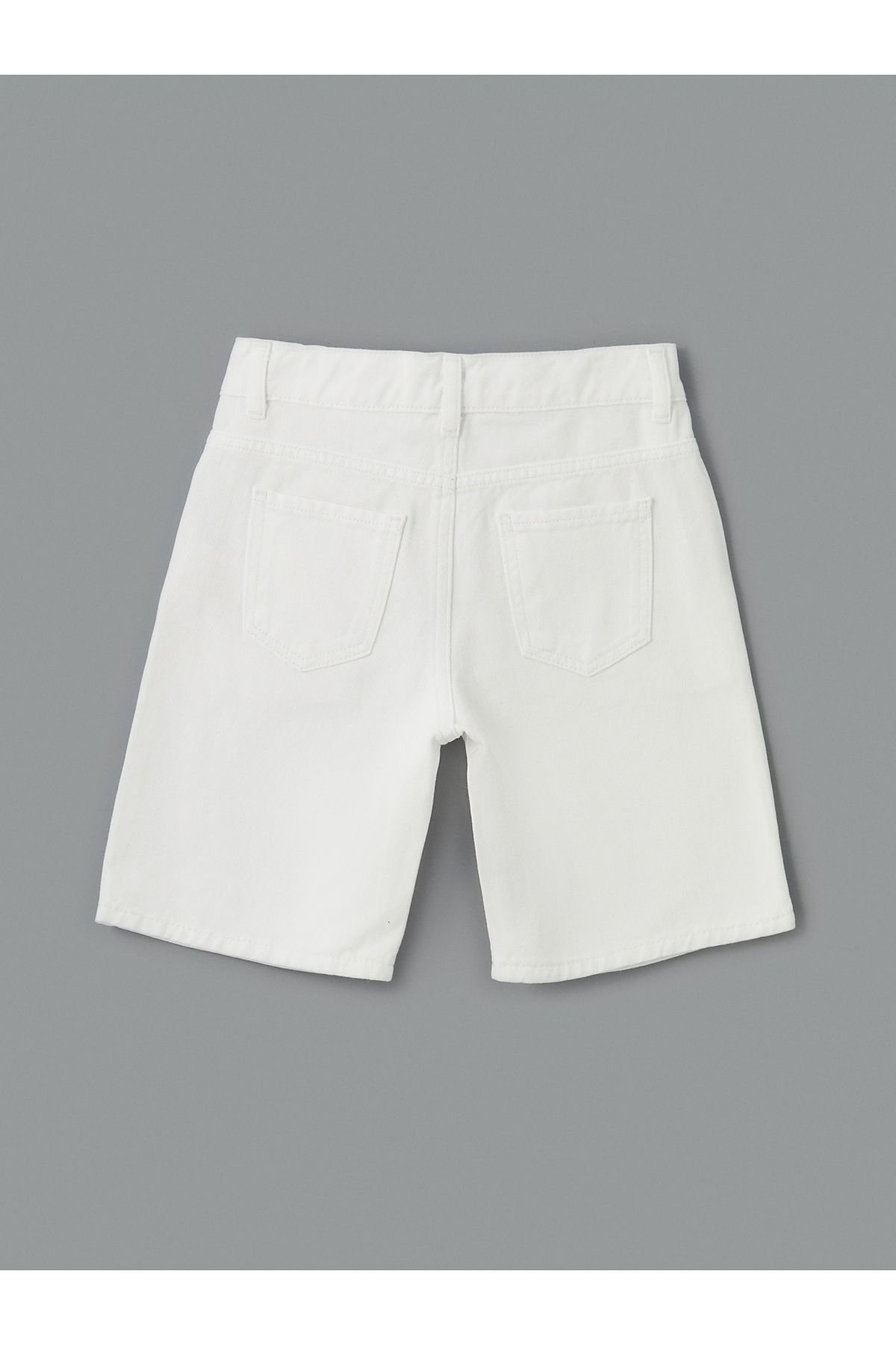 LC Waikiki-Boys' Jean Shorts with Adjustable Elastic Waist 3