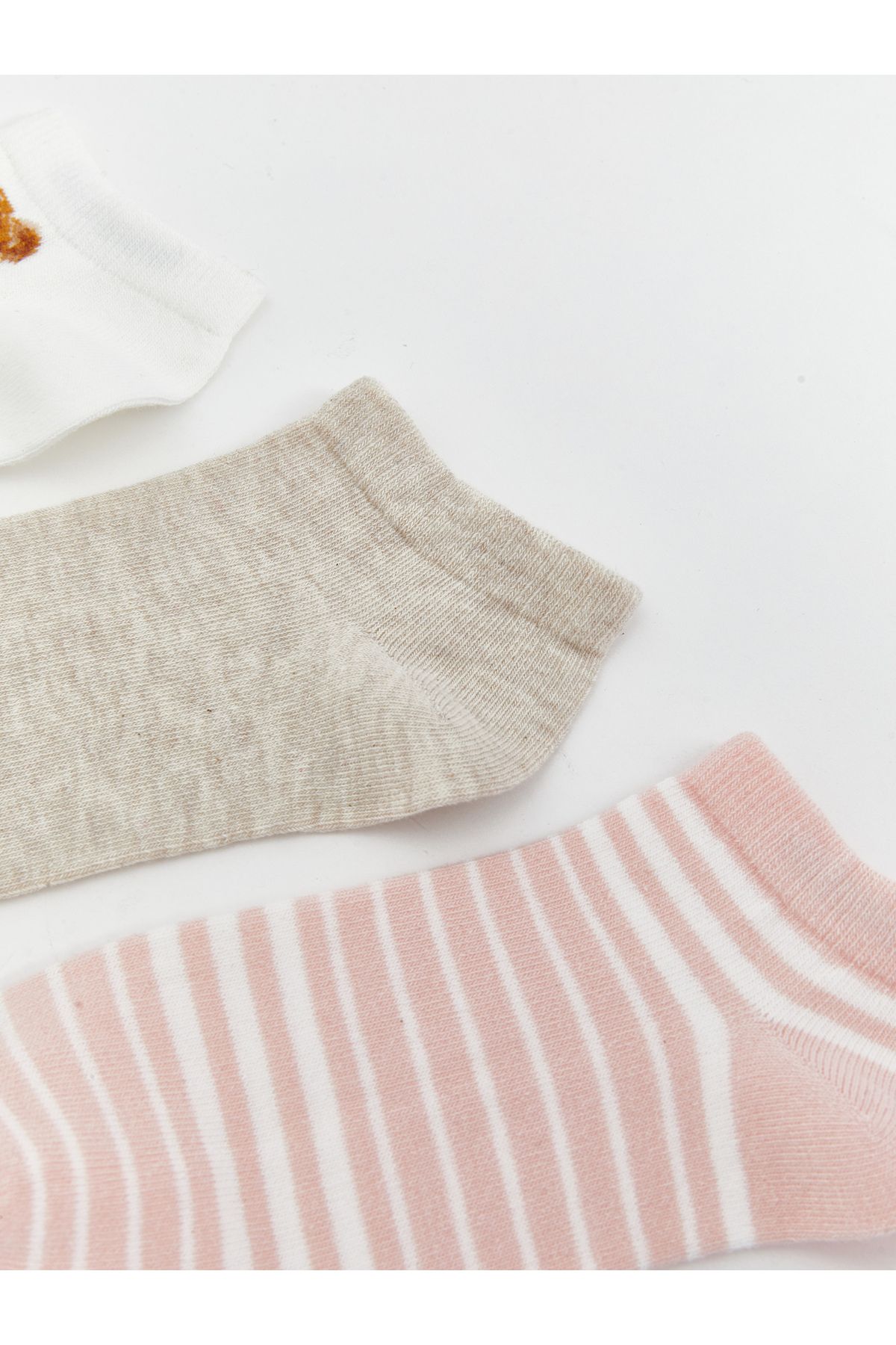 LC Waikiki-Patterned Women's Booties Socks 5-Pack 3