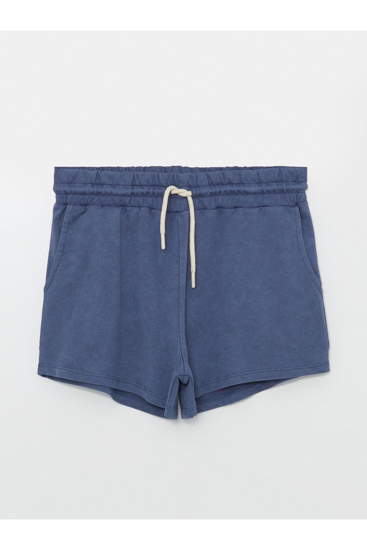 LC Waikiki-Women's Elastic Waist Straight Shorts 5