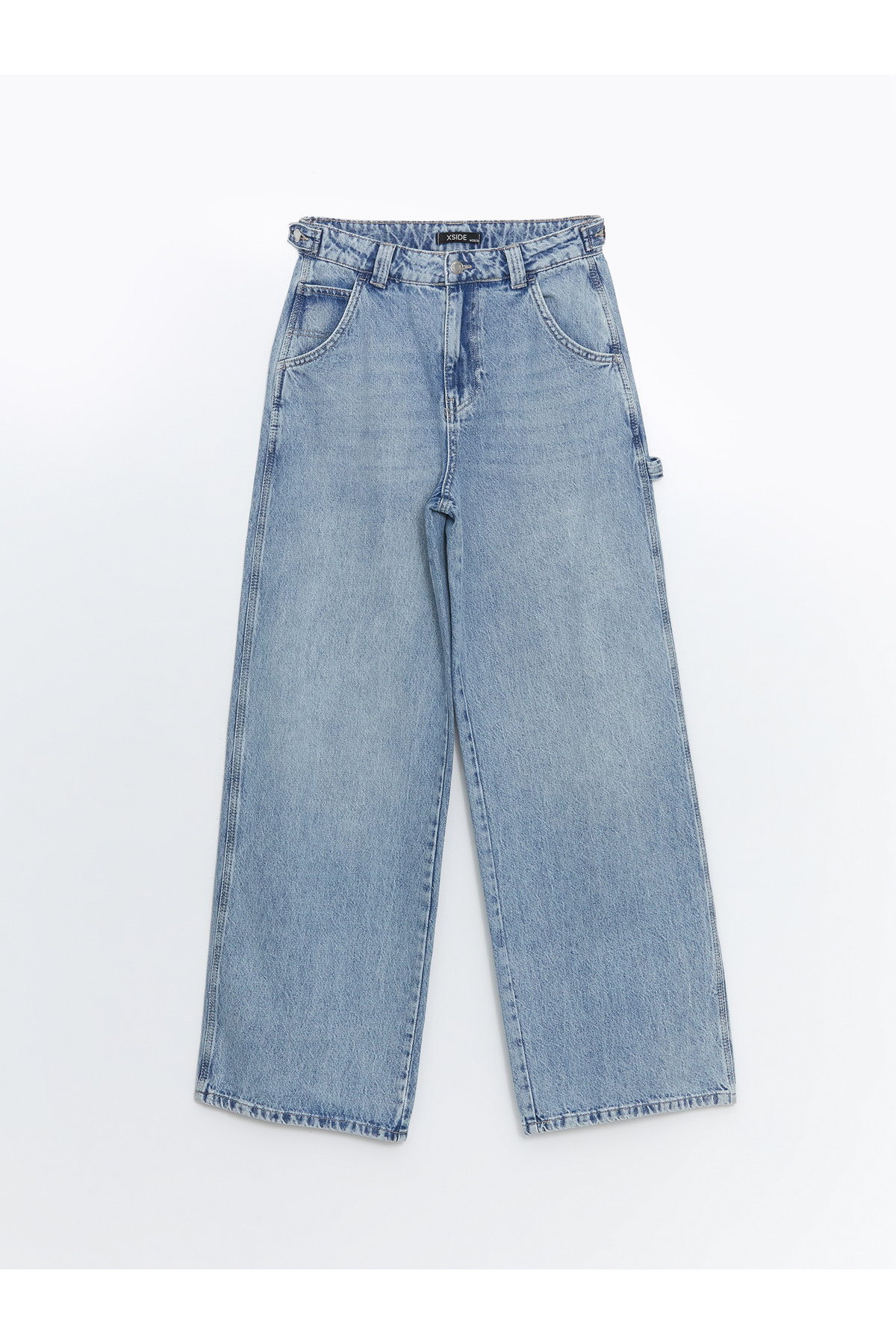 LC Waikiki-Pantaloni de damă în jean Wideleg 5