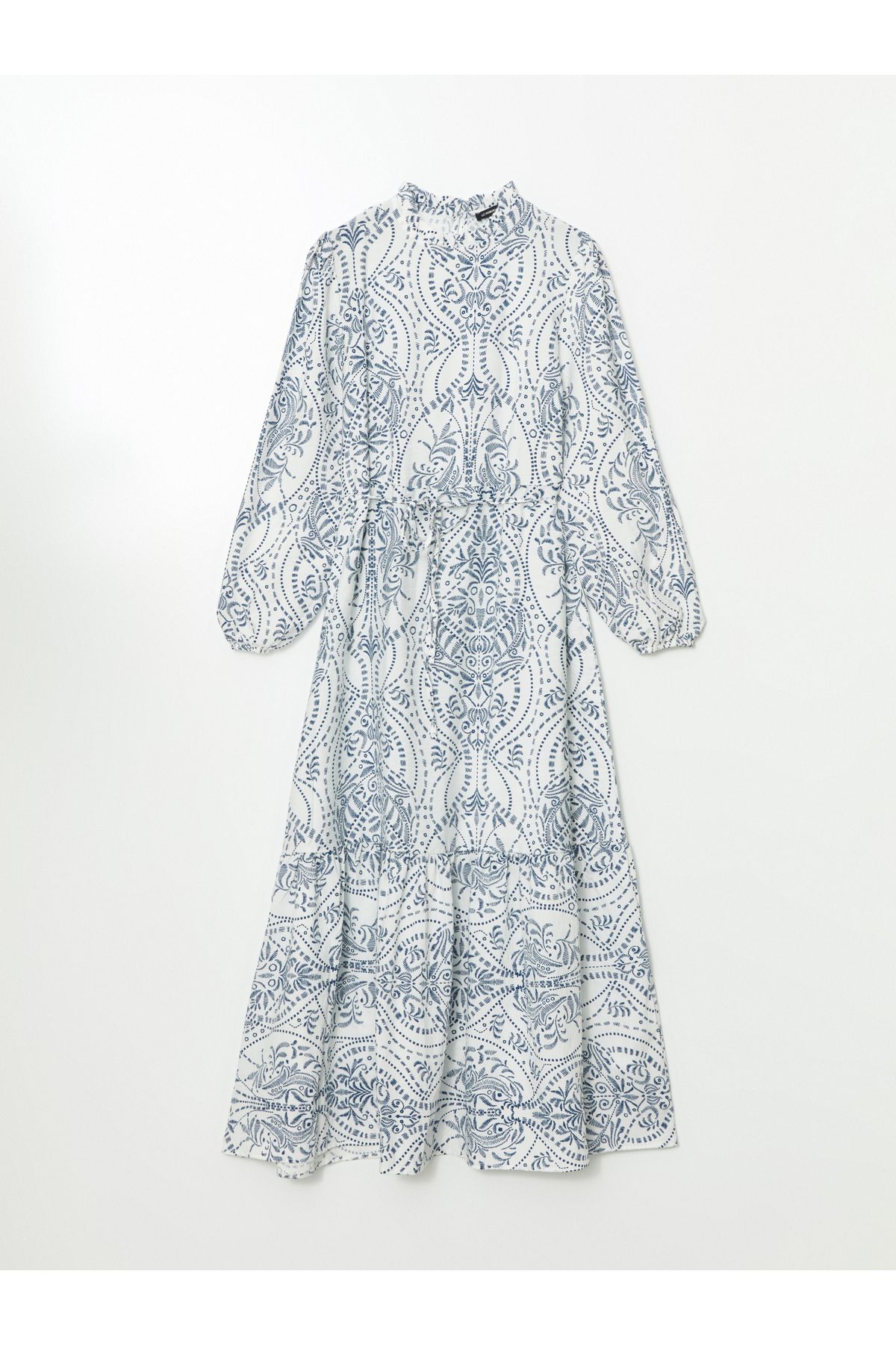 LC Waikiki-Rochie de damă cu model cu guler vertical 5