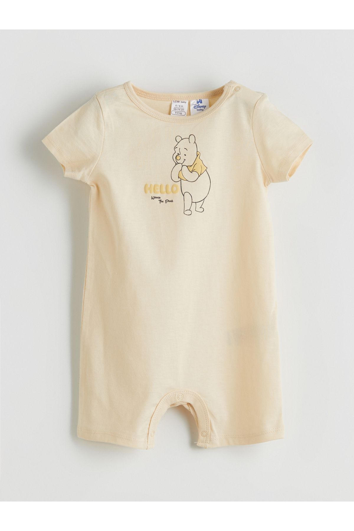 LC Waikiki-Winnie The Pooh Bedruckter Jungenbaby-Overall 2er Set 5