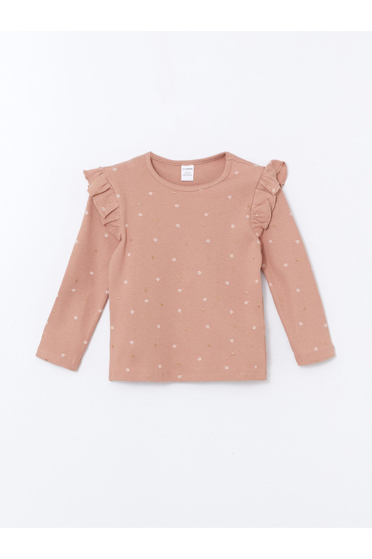 LC Waikiki-Mädchenbluse und Leggings mit Rundhalsausschnitt, 2er-Pack 4