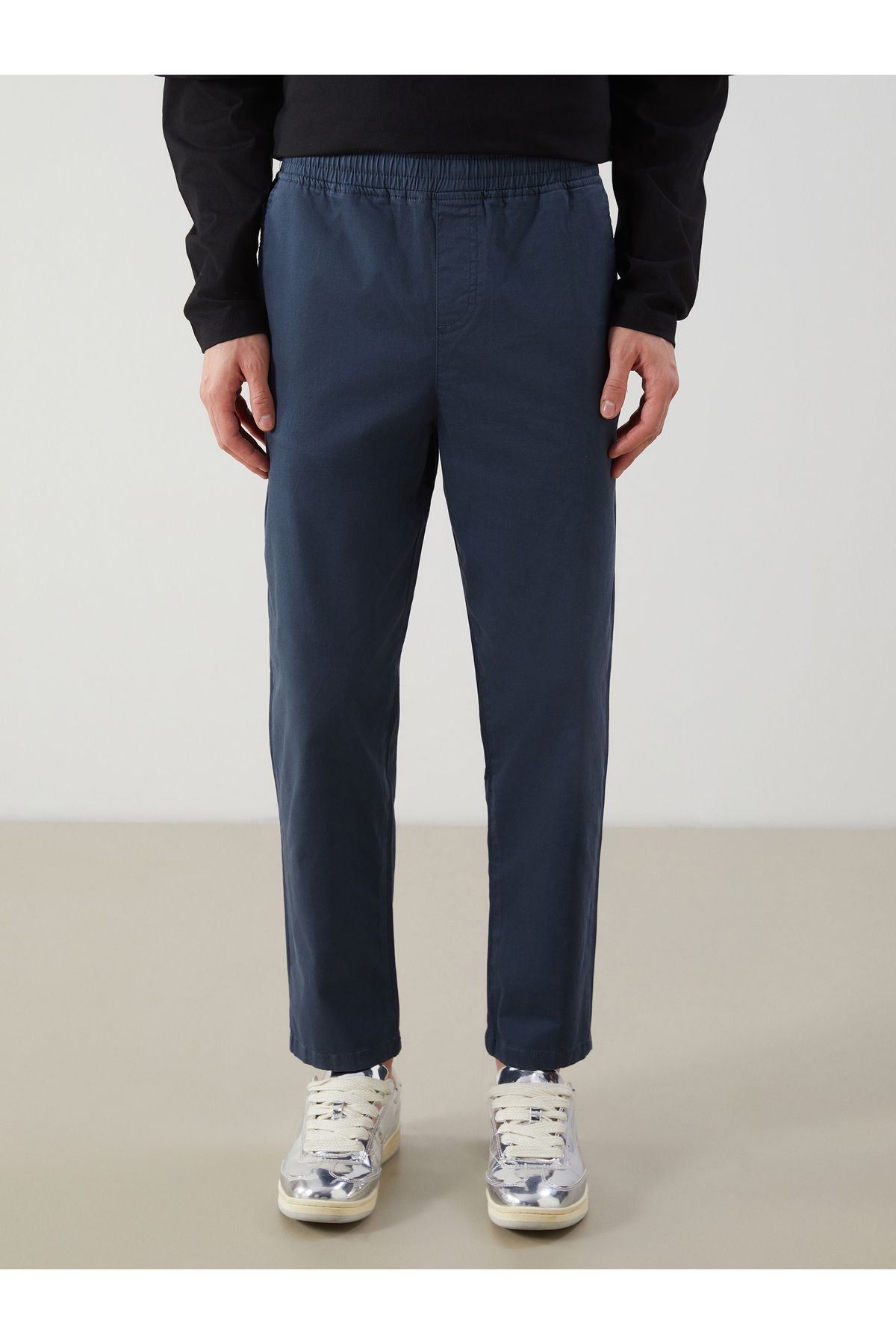 LC Waikiki-Ανδρικό παντελόνι Gabardine Comfortable Fit 2