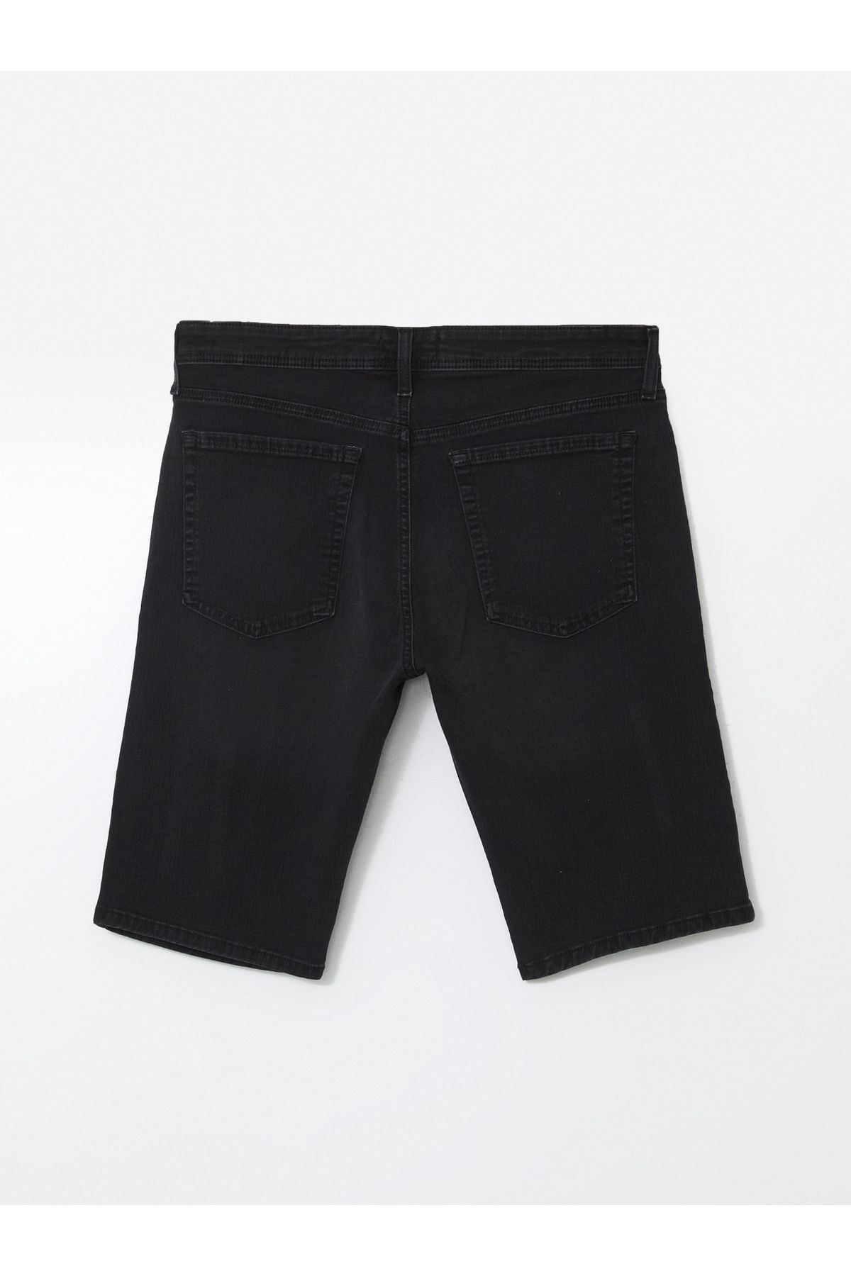 LC Waikiki-Pantaloni scurți de jeans pentru bărbați, cu ajustare standard 6