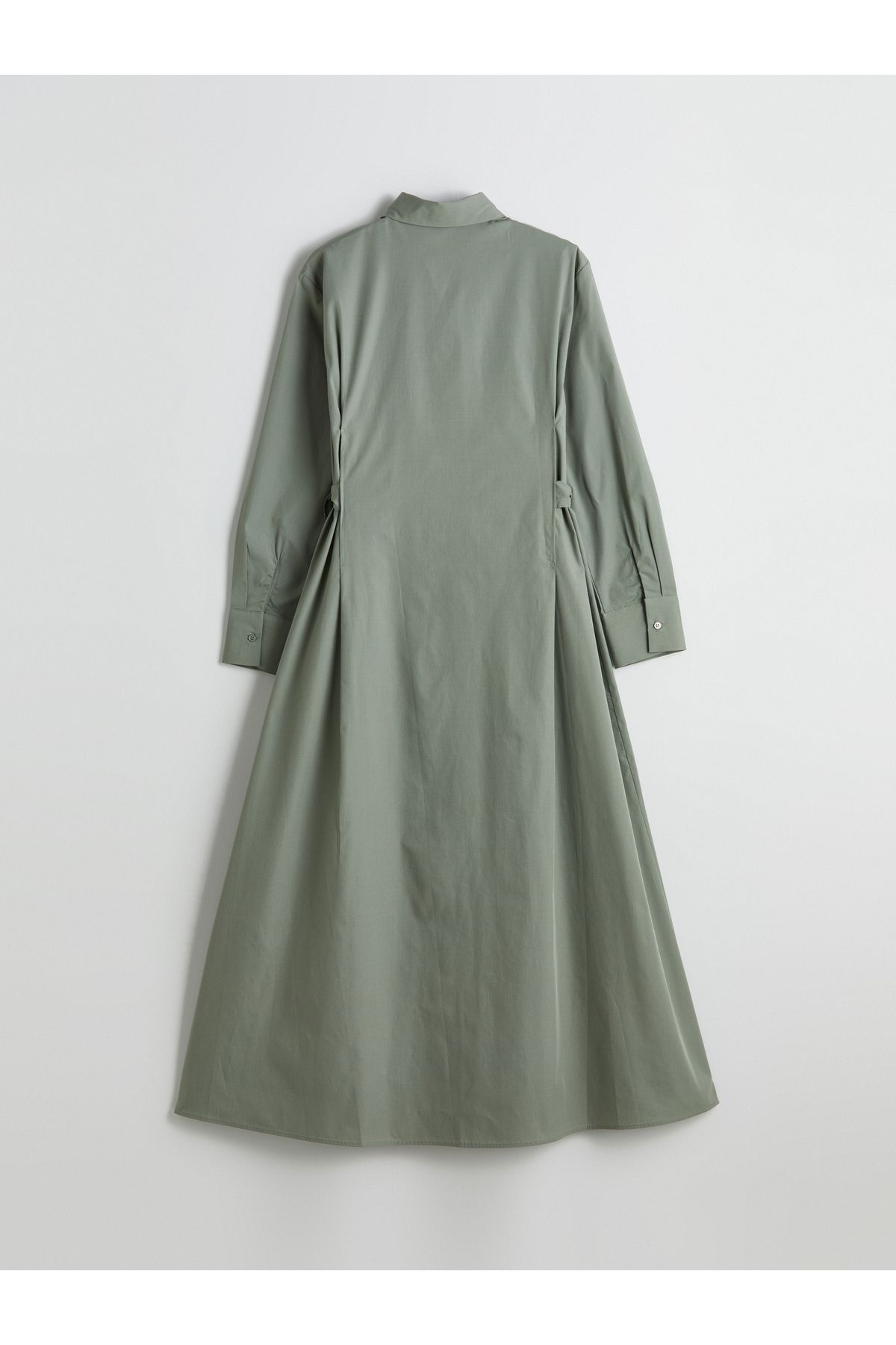 LC Waikiki-Popeline-Hemdkleid mit Bindegürtel 6