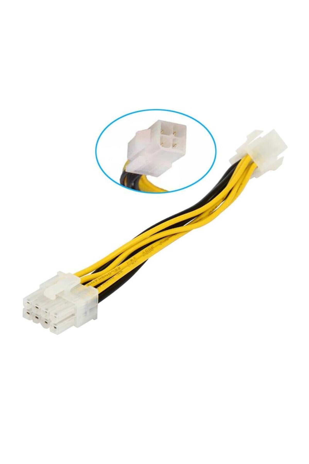 S-Line 4pin 8 Pin Çevirici Kablo 20cm