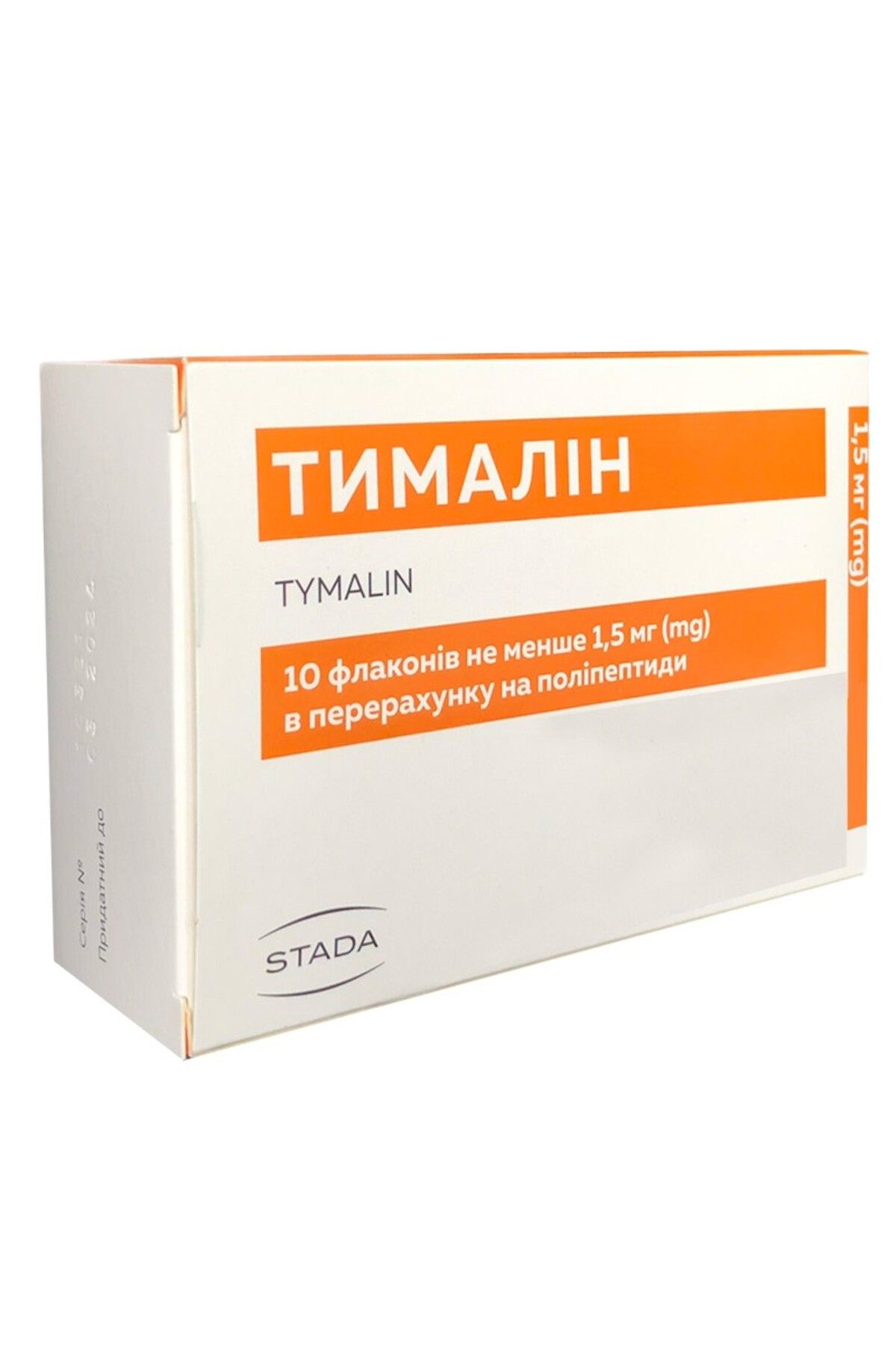 STADA-Peptide Set, Timalin, 1.5ml, 10 solvent vials, Bovine Thymus Extract, for Immunity 1