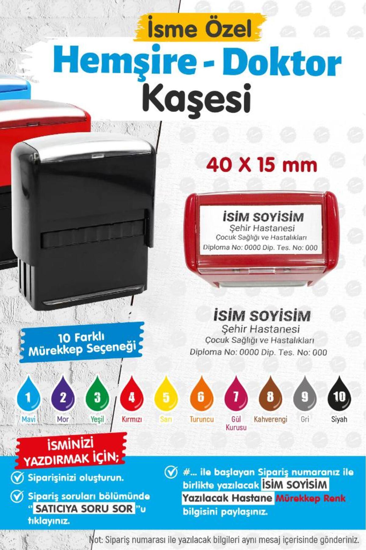 t tuğset etiket İsme Özel Hemşire Kaşesi,Doktor Kaşesi,Avukat,Tıbbı Sekreter,Katip,Ebe,Sağlık Personeli İsim Kaşesi-