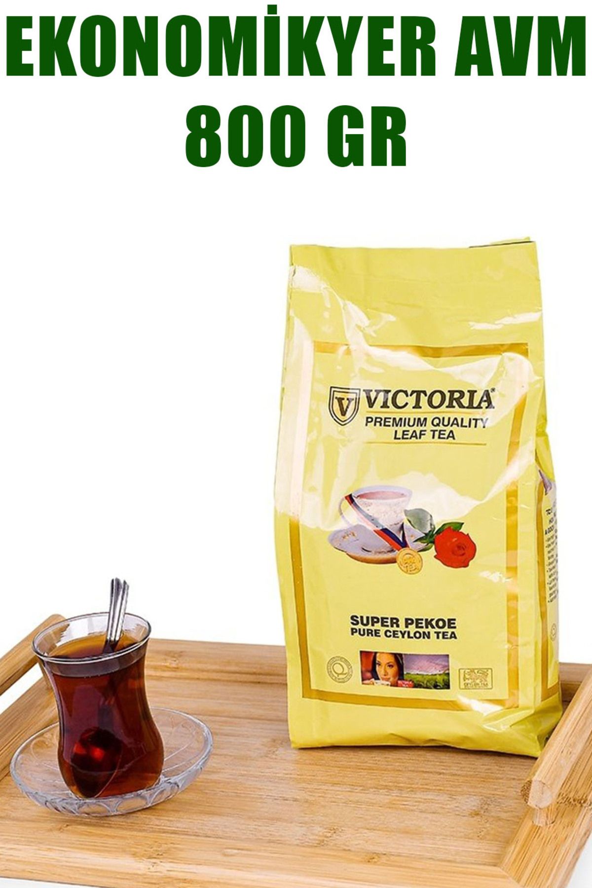 VİCTORİA 800 GR EKONOMİKYER AVM PAKET ÇAY
