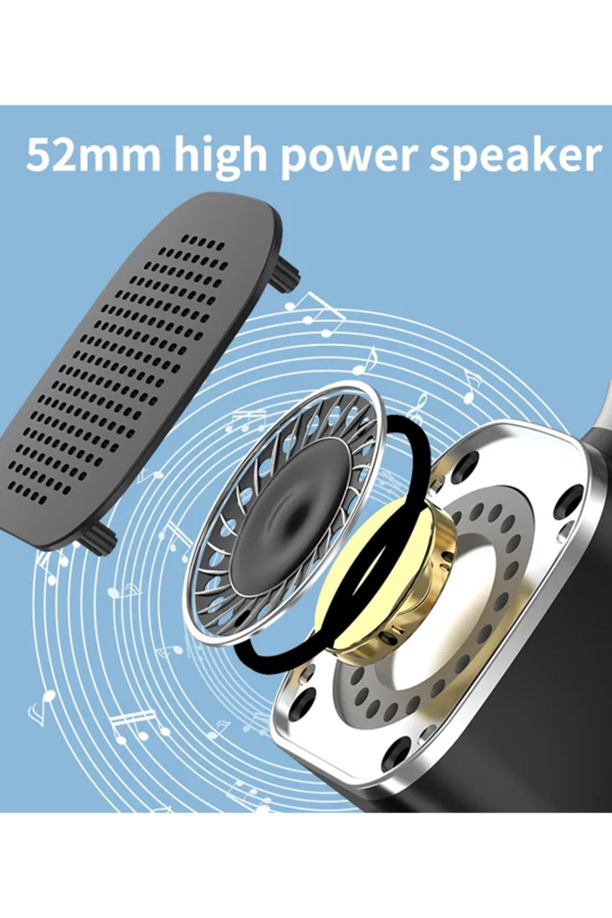 MACON-DS813 Wireless Karaoke Microphone with Hi-Fi Speaker – Bluetooth, TF Card, Recording & Echo Effects 4