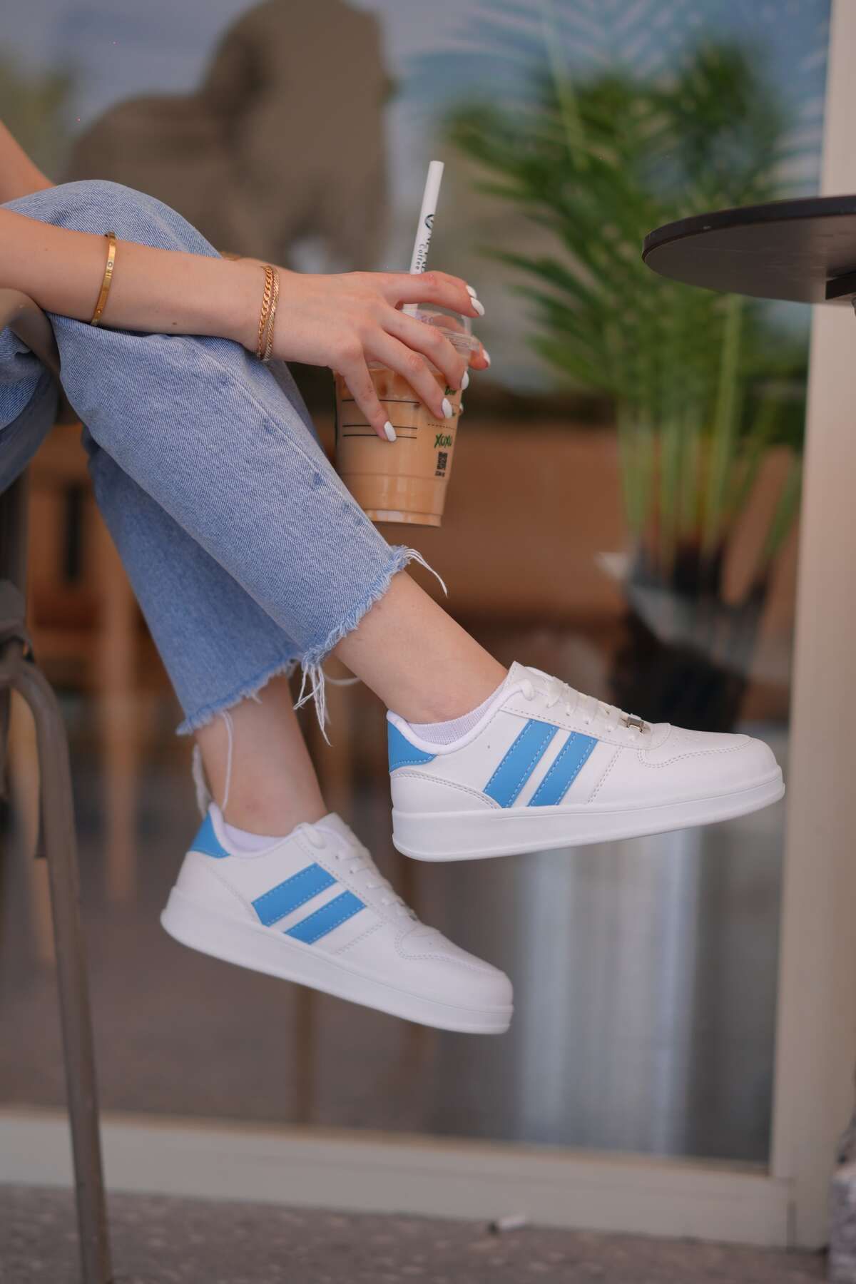 SOLAZER KADIN BEYAZ GÜNLÜK SNEAKER