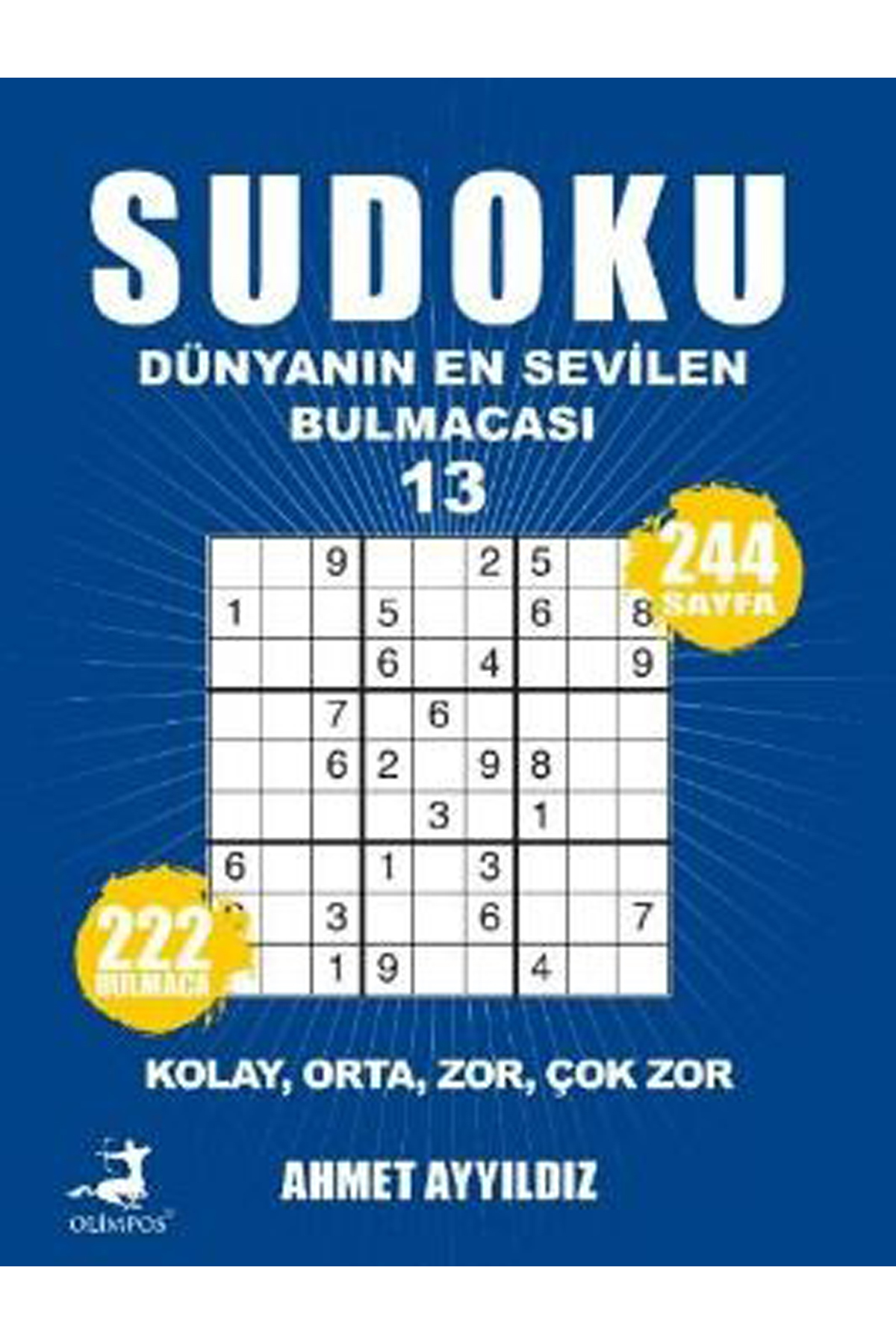 Olimpos Yayınları Sudoku 13 - Dünyanın En Sevilen Bulmacası (Kolay
