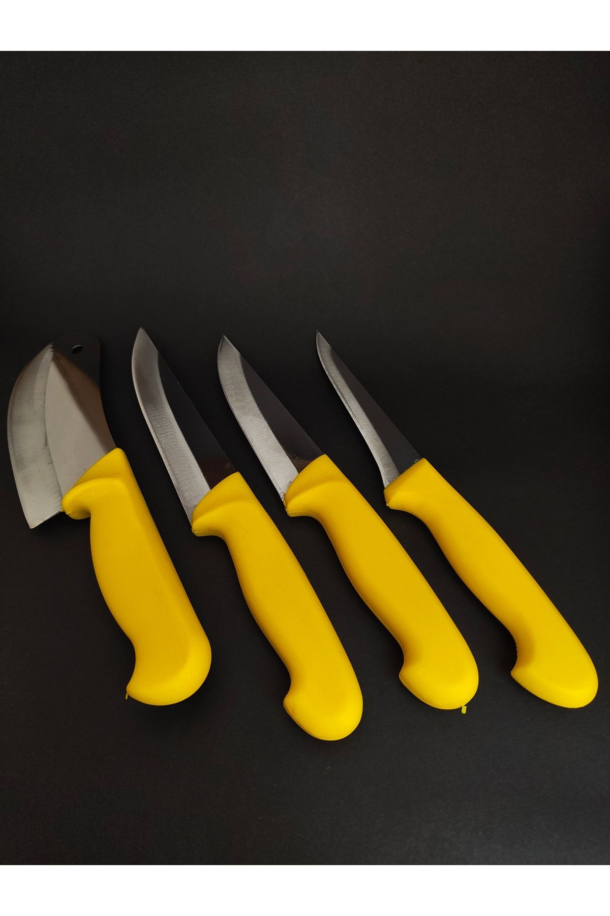 Krc Knife 4'lü Bıçak Mutfak Seti