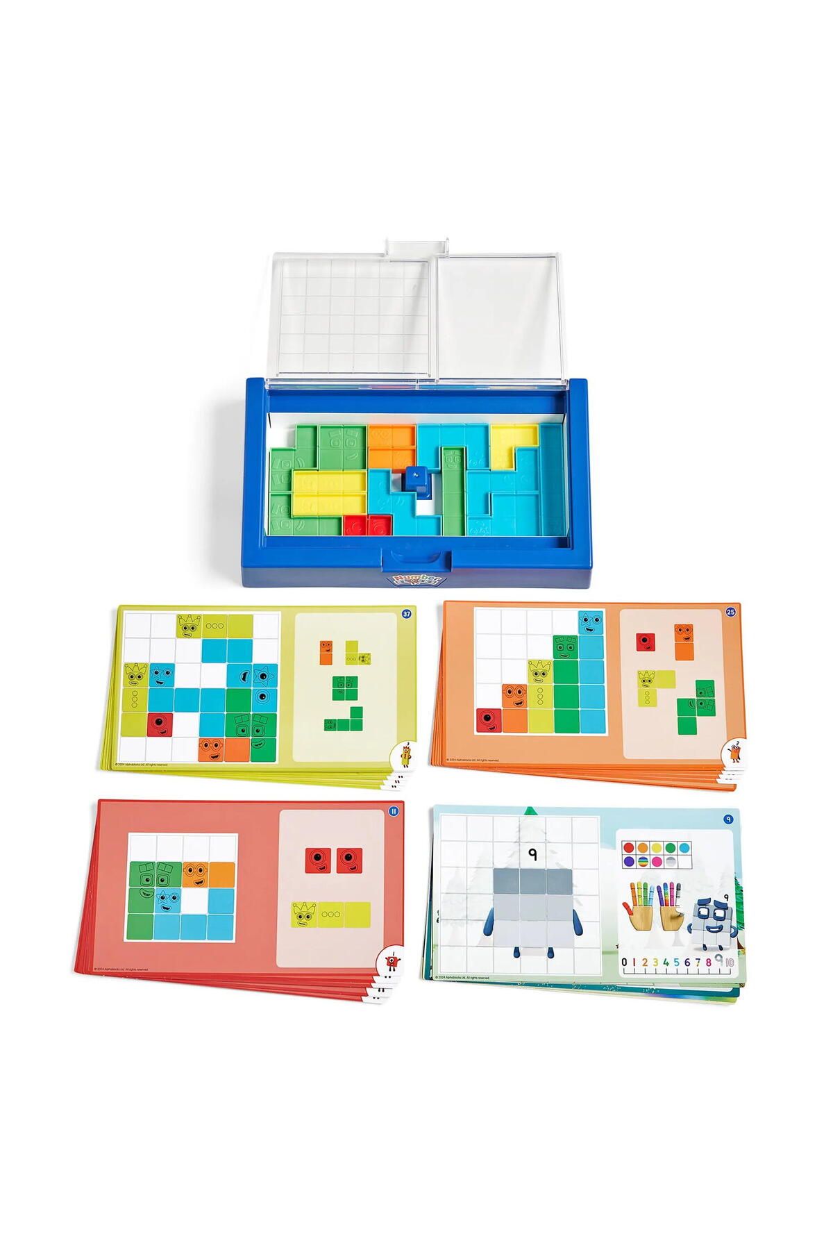 Hand2Mind-Logic game, Hand2Mind, Numberblocks Solve Puzzles, 26x16x3.3 cm 2