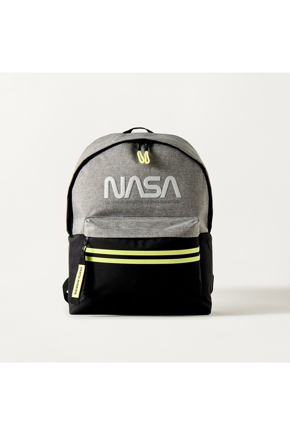 Nasa-Nasa Textured 17-inch Backpack with Adjustable Shoulder Straps - 43x32x14 cms 1