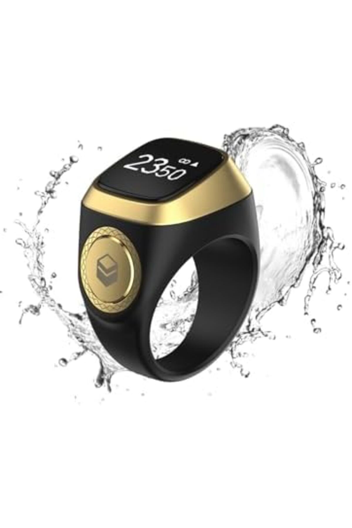 SUKILO-Smart Zikr Tasbih Ring with OLED Display – Muslim Prayer Reminder, Bluetooth Zikr Counter, 8