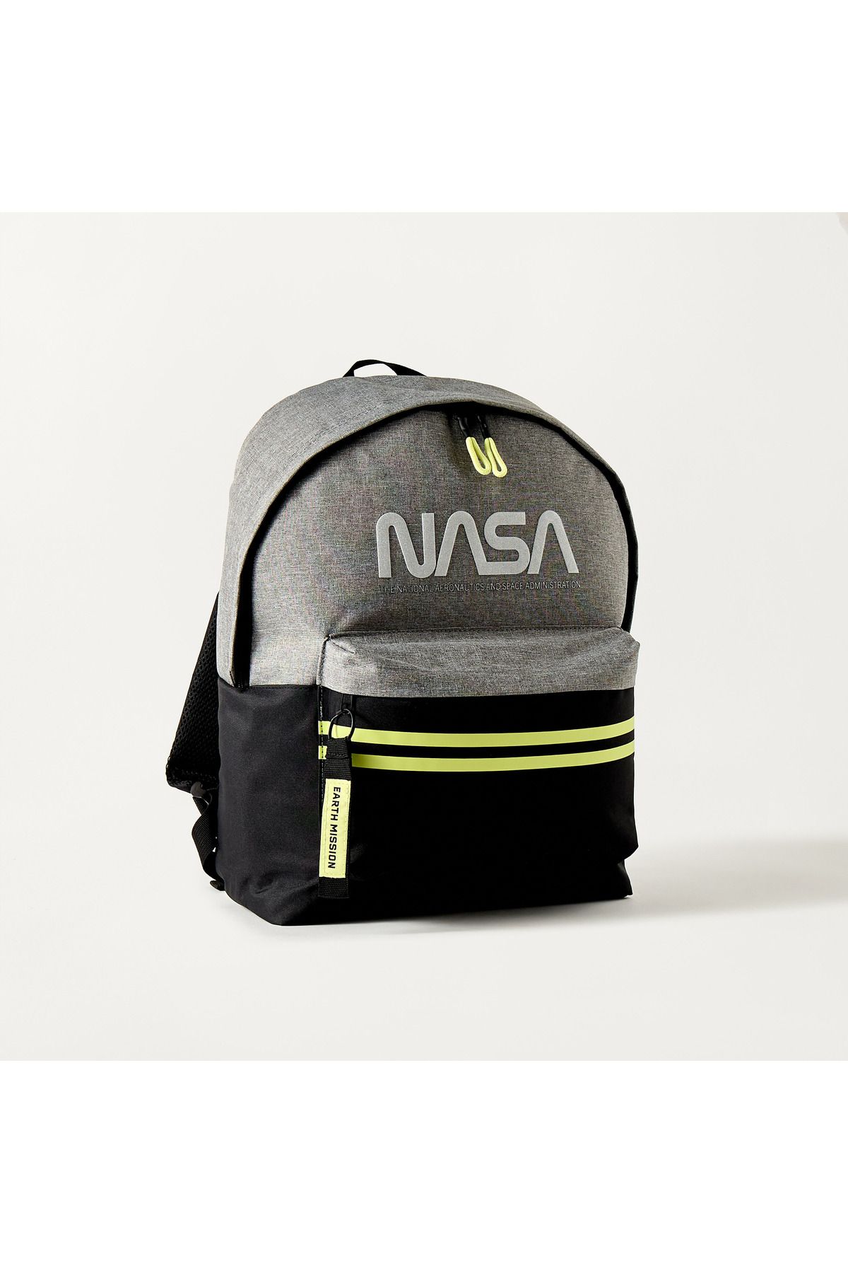 Nasa-Nasa Textured 17-inch Backpack with Adjustable Shoulder Straps - 43x32x14 cms 3