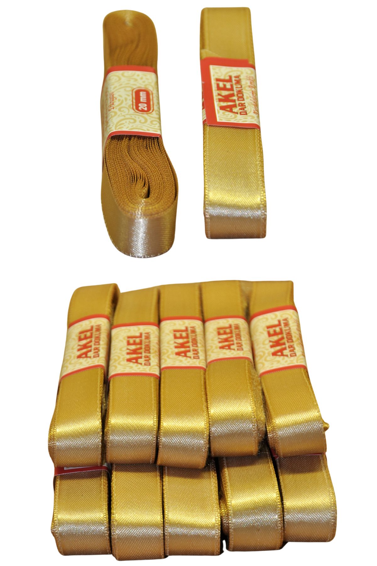 Larenya Kurdele 2 cm Genişliğinde 10 Metre | Süsleme, El İşi ve Paketleme İçin Uygun