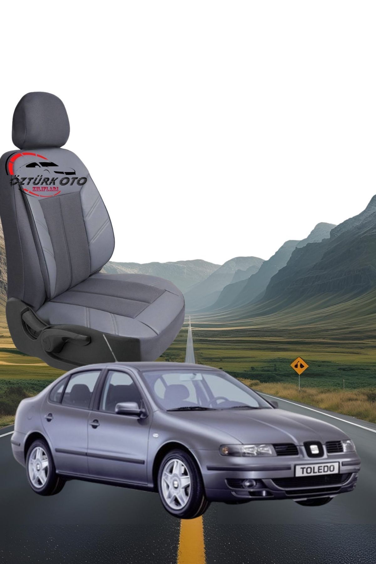 MEVLÜT ÖZTÜRK OTO KILIFLARI Akik Serisi Seat Toledo Tam Set Oto Koltuk Kılıfı