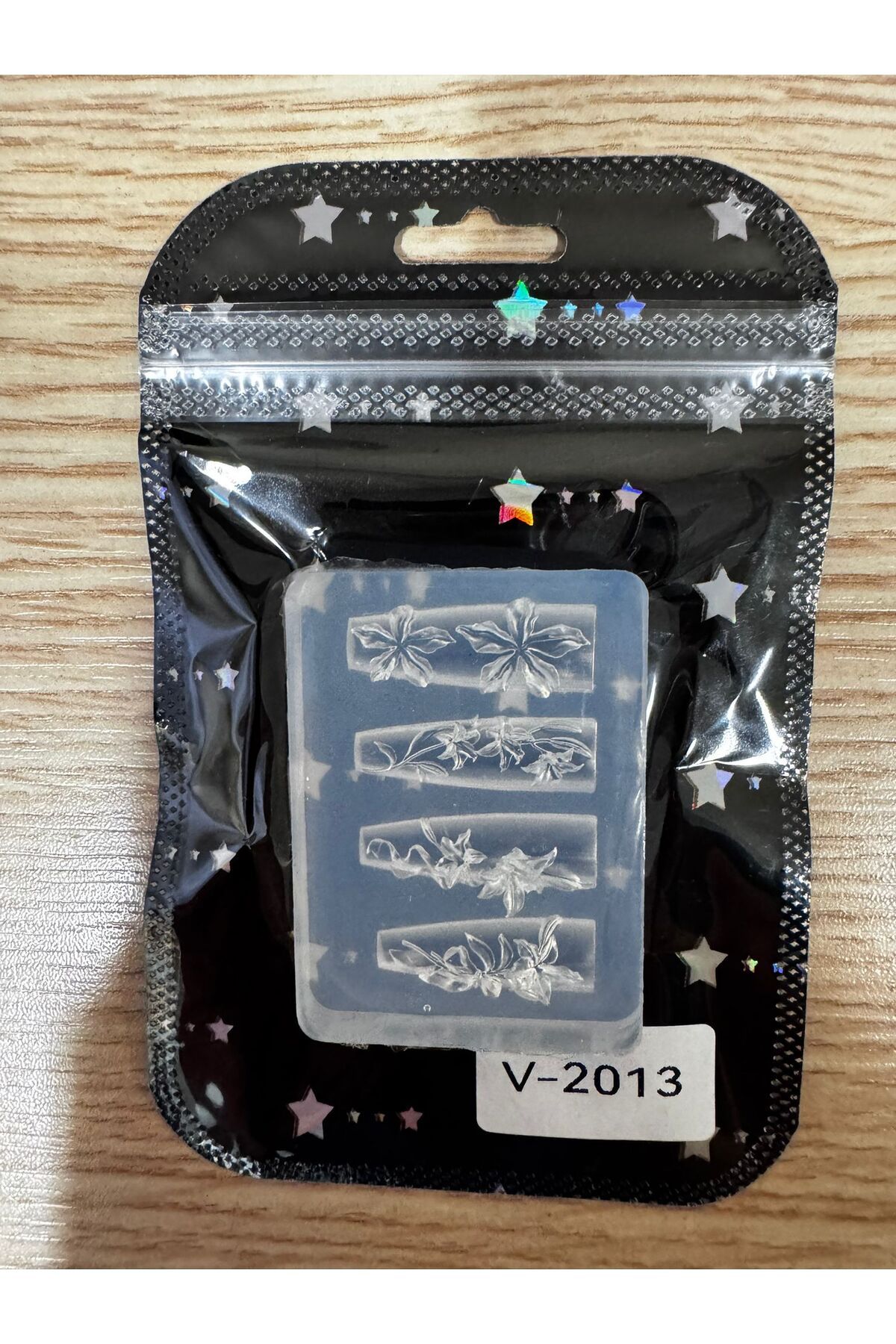 Fontenay Nail Art Desen Kalıbı, Charm Tırnak Süsleme 3D Silikon Kalıp V-2013